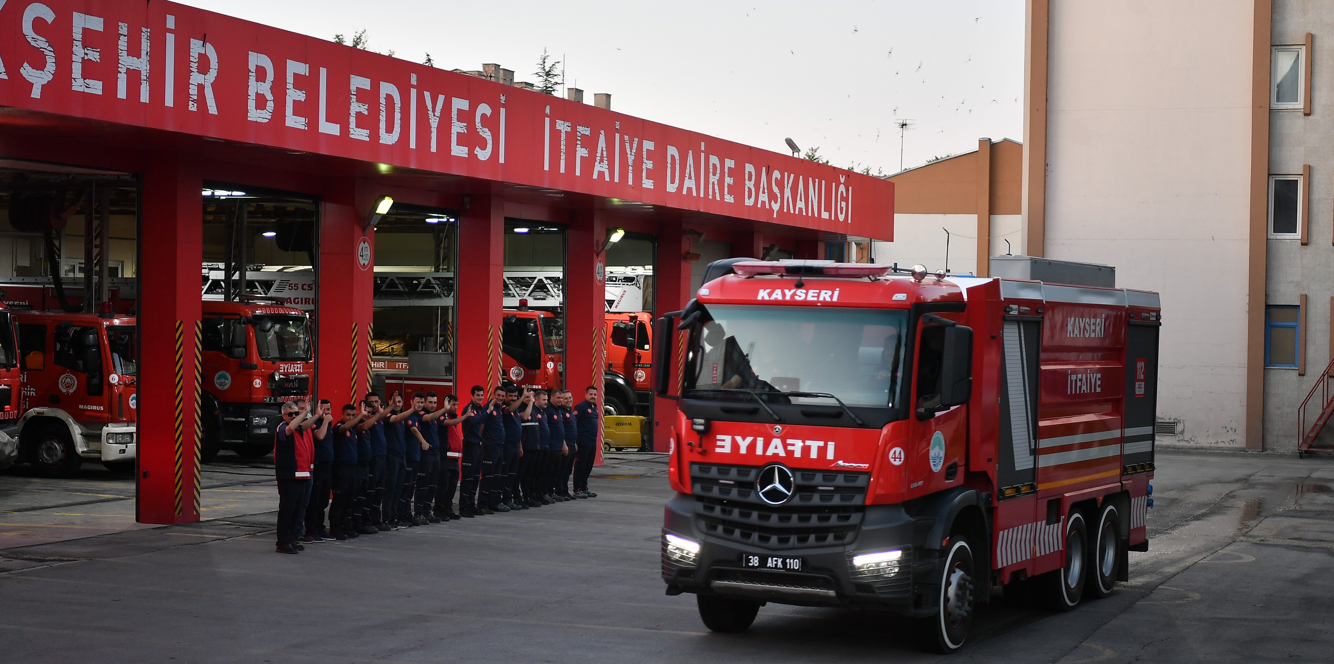 KAYSERİ BÜYÜKŞEHİR’DEN MANİSA’YA YANGINLA MÜCADELE DESTEĞİ