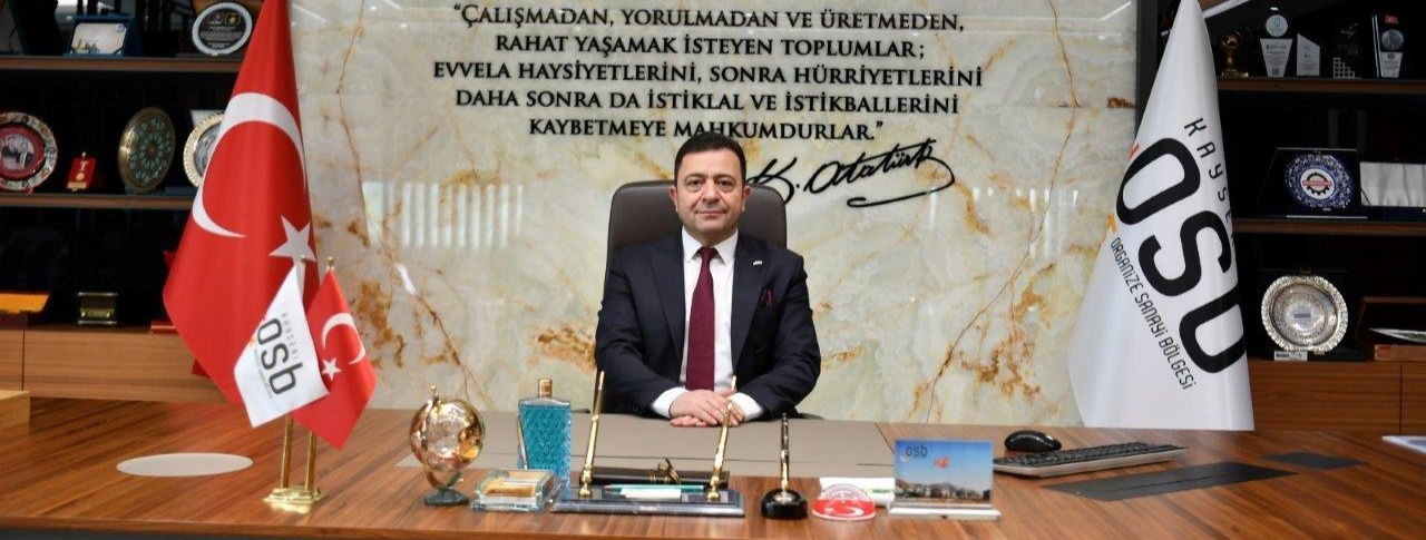 Kayseri OSB Başkanı Yalçın İSO İkinci 500 Listesinde yer alan Kayseri Firmalarını kutladı.
