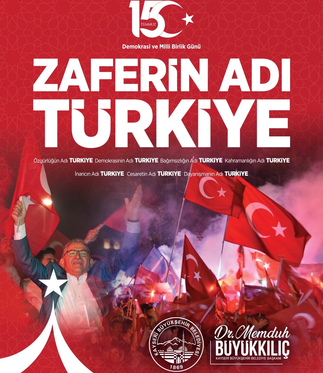 BAŞKAN BÜYÜKKILIÇ: “BİZİ AYAKTA TUTAN BİRLİĞİMİZ VE BERABERLİĞİMİZDİR”