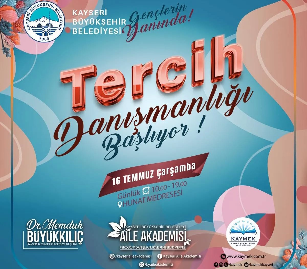  BÜYÜKŞEHİR, LGS TERCİH SÜRECİNDE DE GENÇLERİN YANINDA