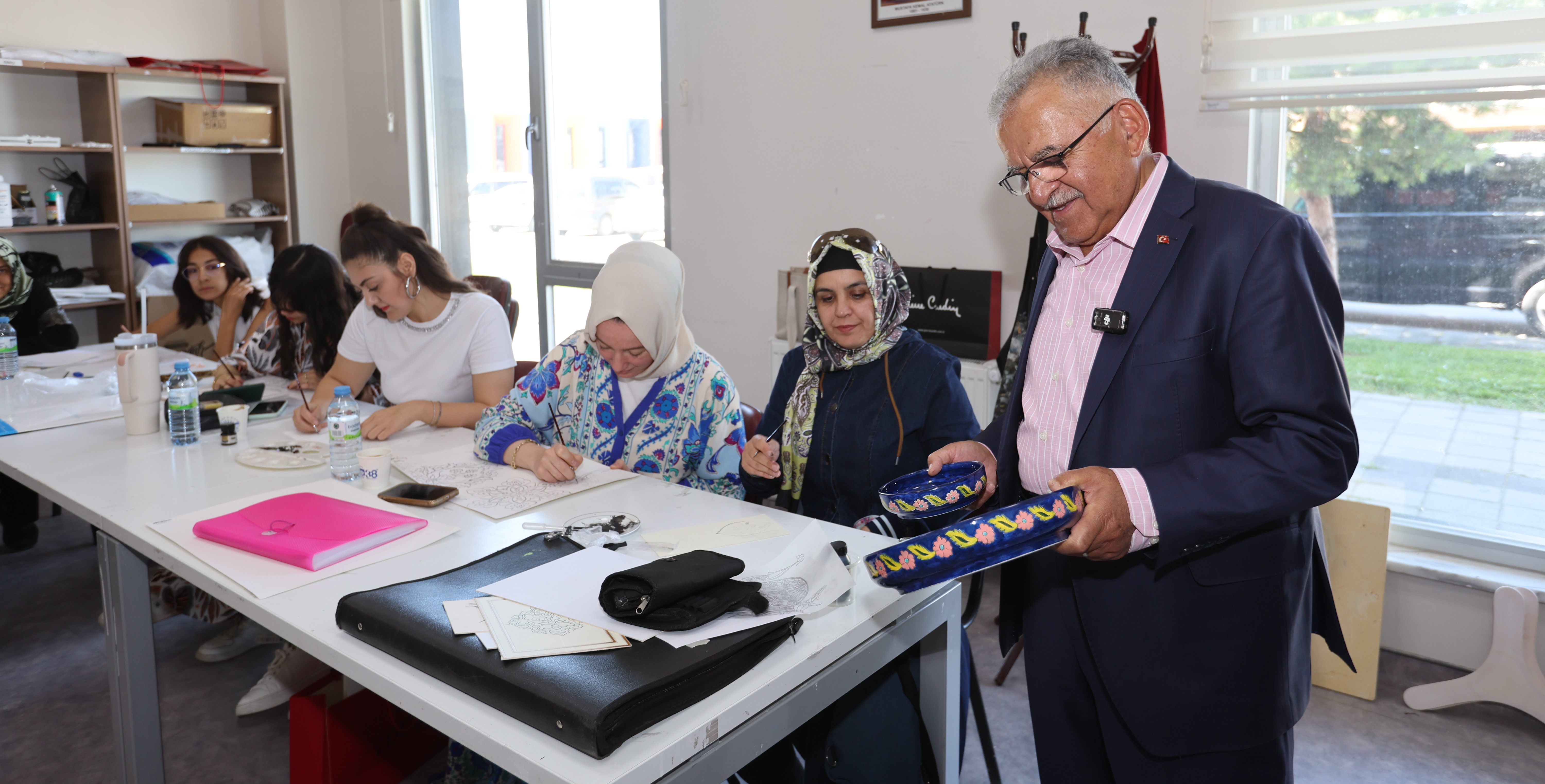 BAŞKAN BÜYÜKKILIÇ’TAN BÜYÜKŞEHİR’İN HİZMET BİRİMLERİNE ZİYARET