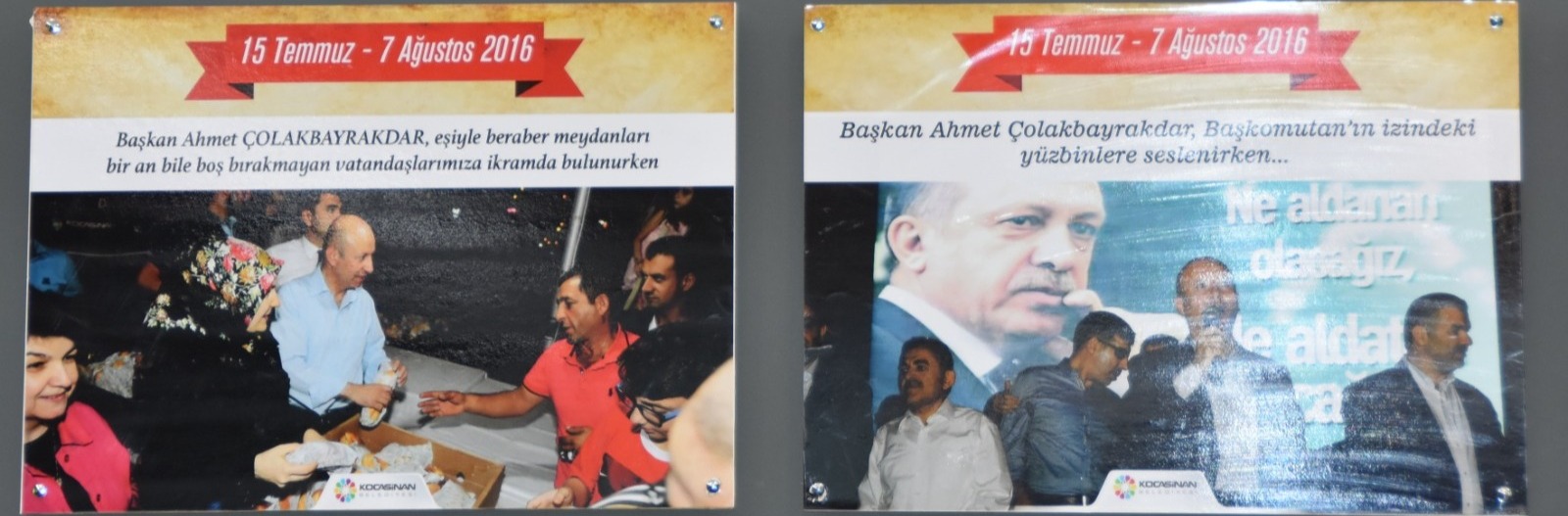 KOCASİNAN’DA 15 TEMMUZ RUHU YAŞATILIYOR