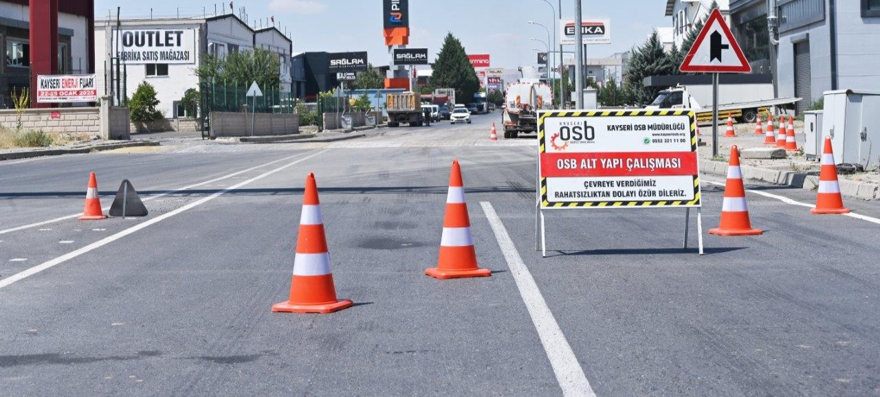 Kayseri OSB’de 2025 asfalt sezonu açıldı