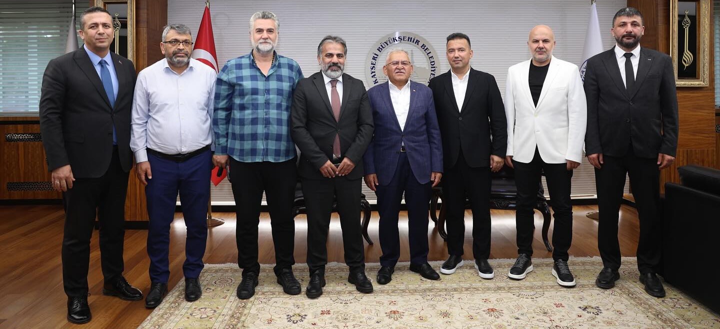 BAŞKAN BÜYÜKKILIÇ, KAYSERİ GAZETECİLER CEMİYETİ YÖNETİMİNİ AĞIRLADI