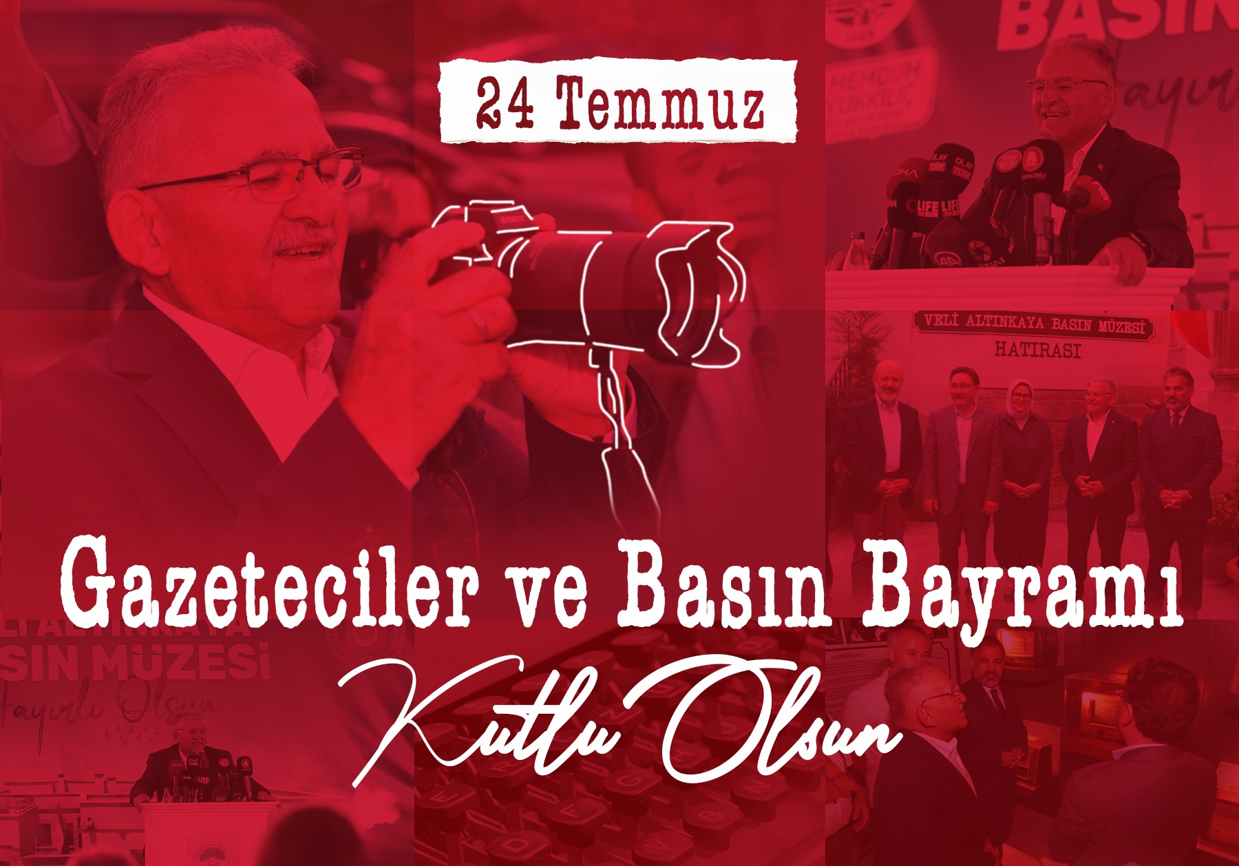 BAŞKAN BÜYÜKKILIÇ’TAN “GAZETECİLER VE BASIN BAYRAMI” MESAJI