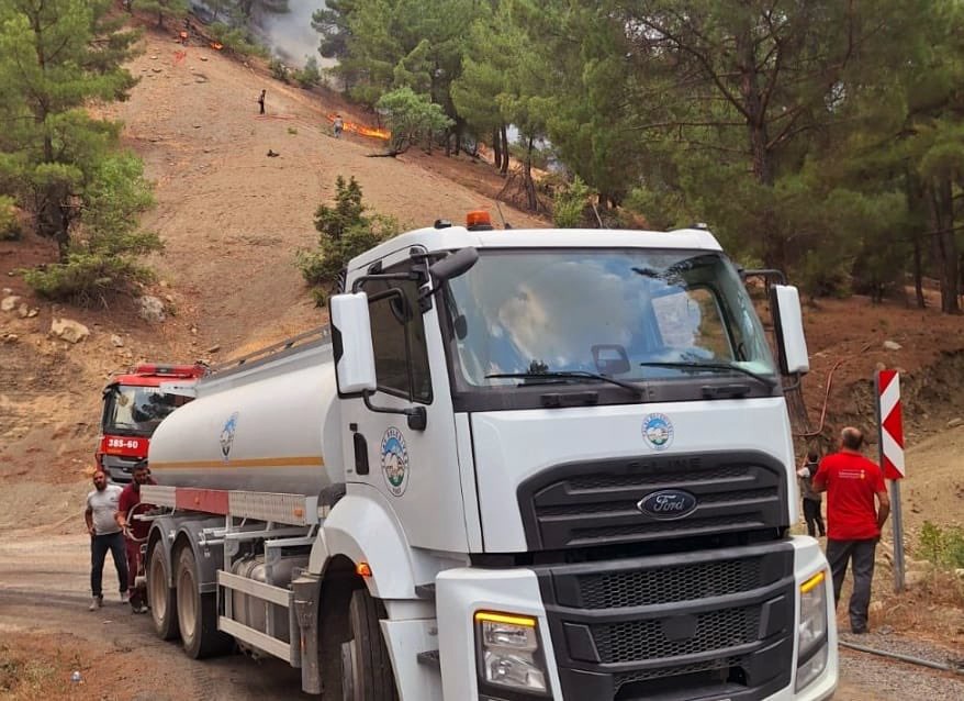 TALAS BELEDİYESİ’NDEN KAHRAMANMARAŞ’TAKİ YANGINA DESTEK