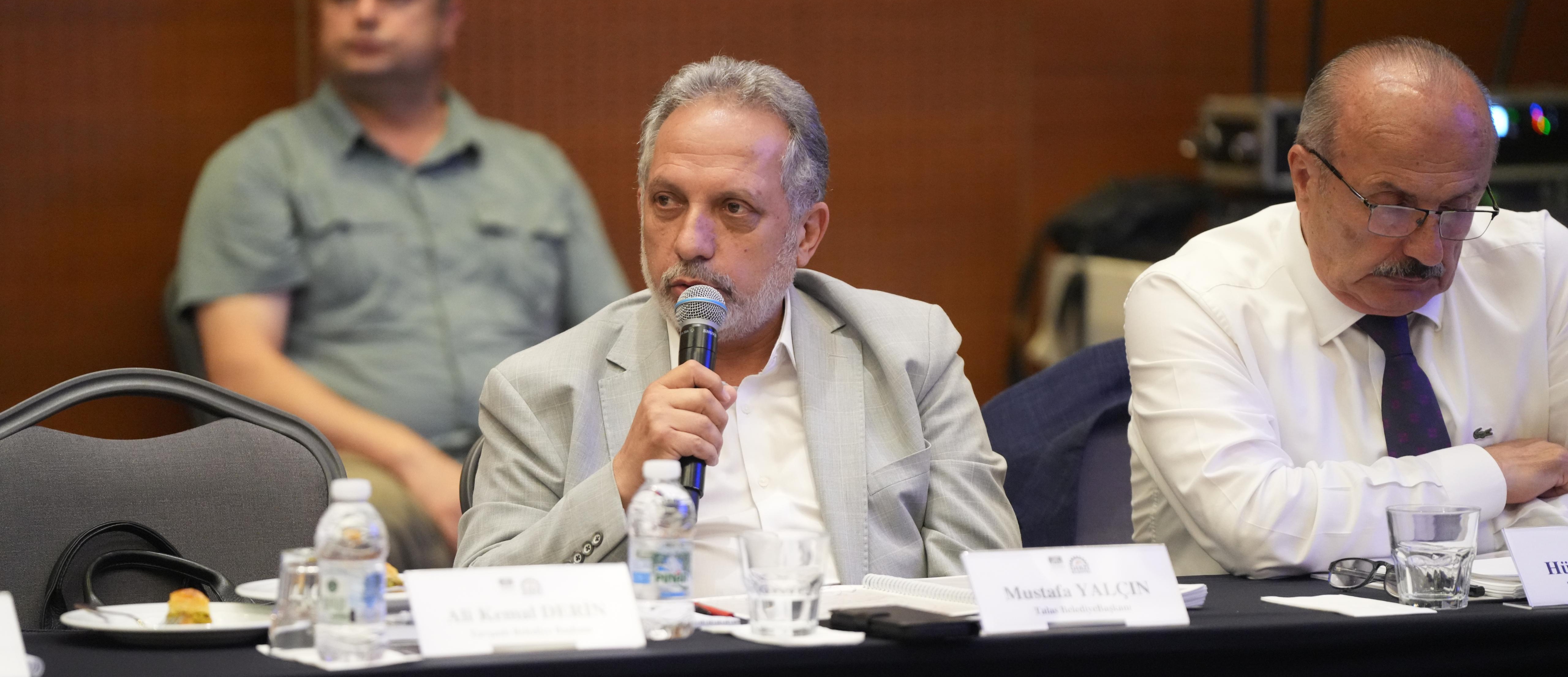 TALAS’IN BELEDİYECİLİK VİZYONU TDBB TOPLANTISINDA GÜNDEM OLDU