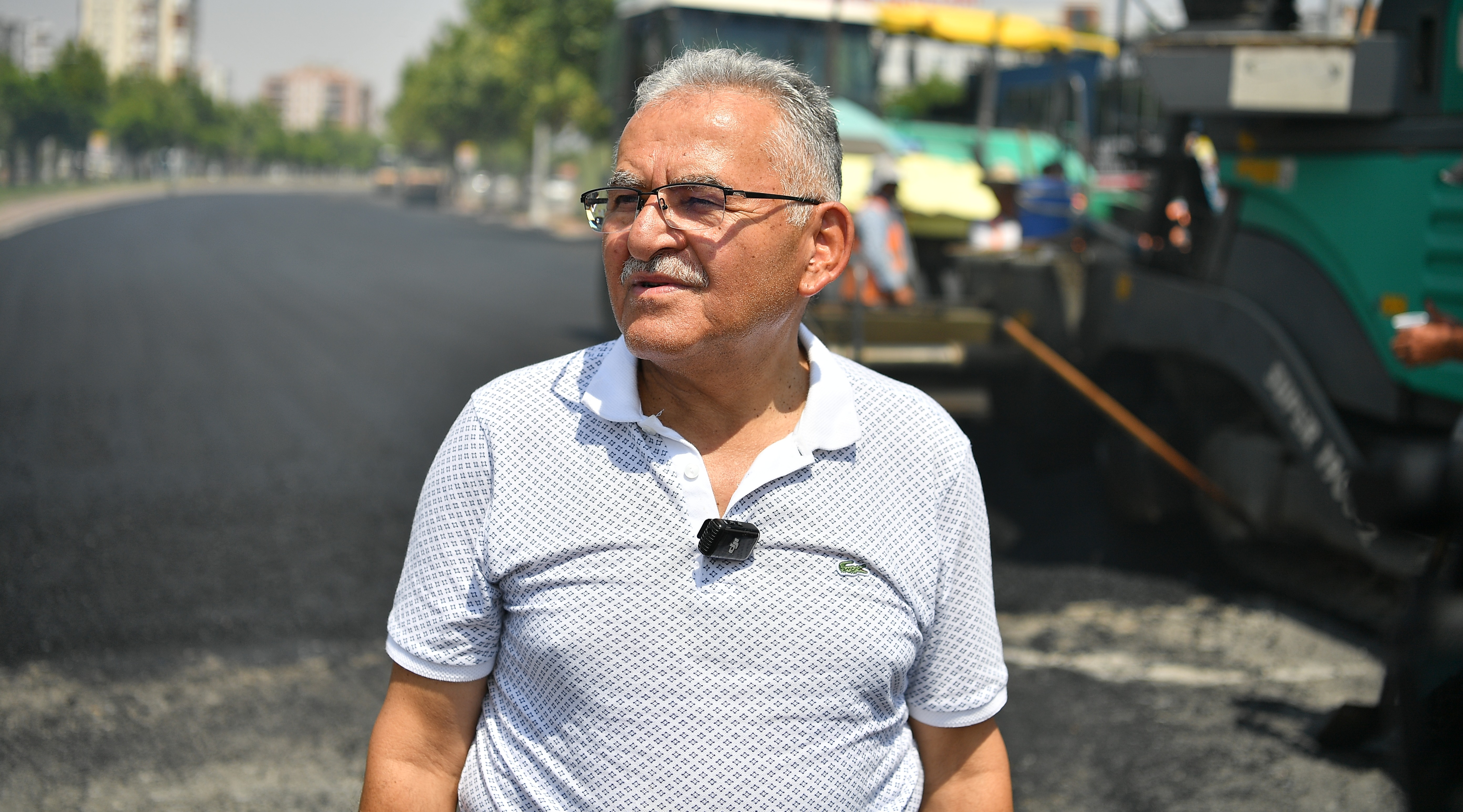 BAŞKAN BÜYÜKKILIÇ’TAN 20 MİLYON TL’LİK ASFALT YATIRIMINA YERİNDE İNCELEME