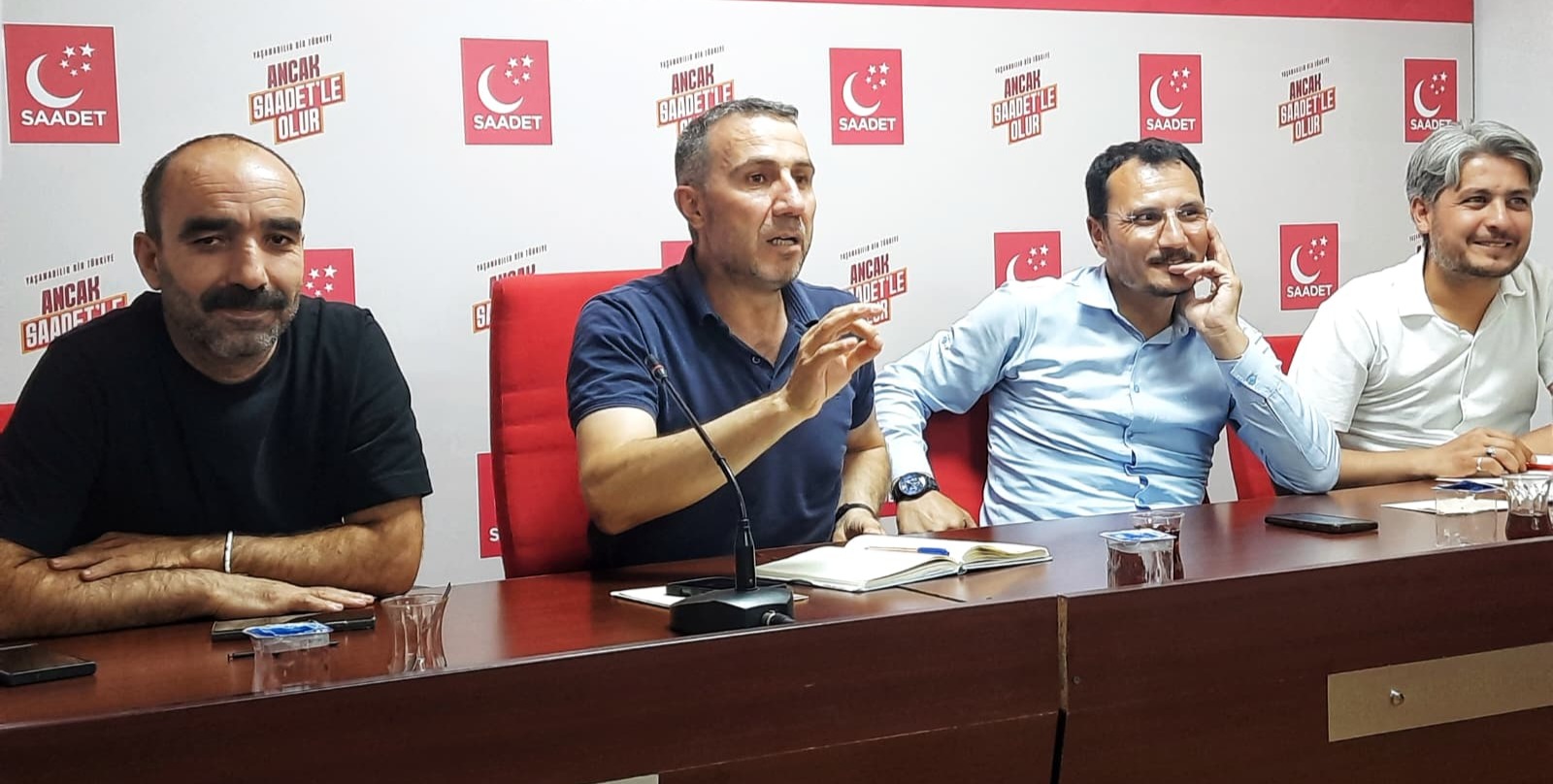 Saadet Partisi Kayseri teşkilatı iki önemli gündemle toplandı