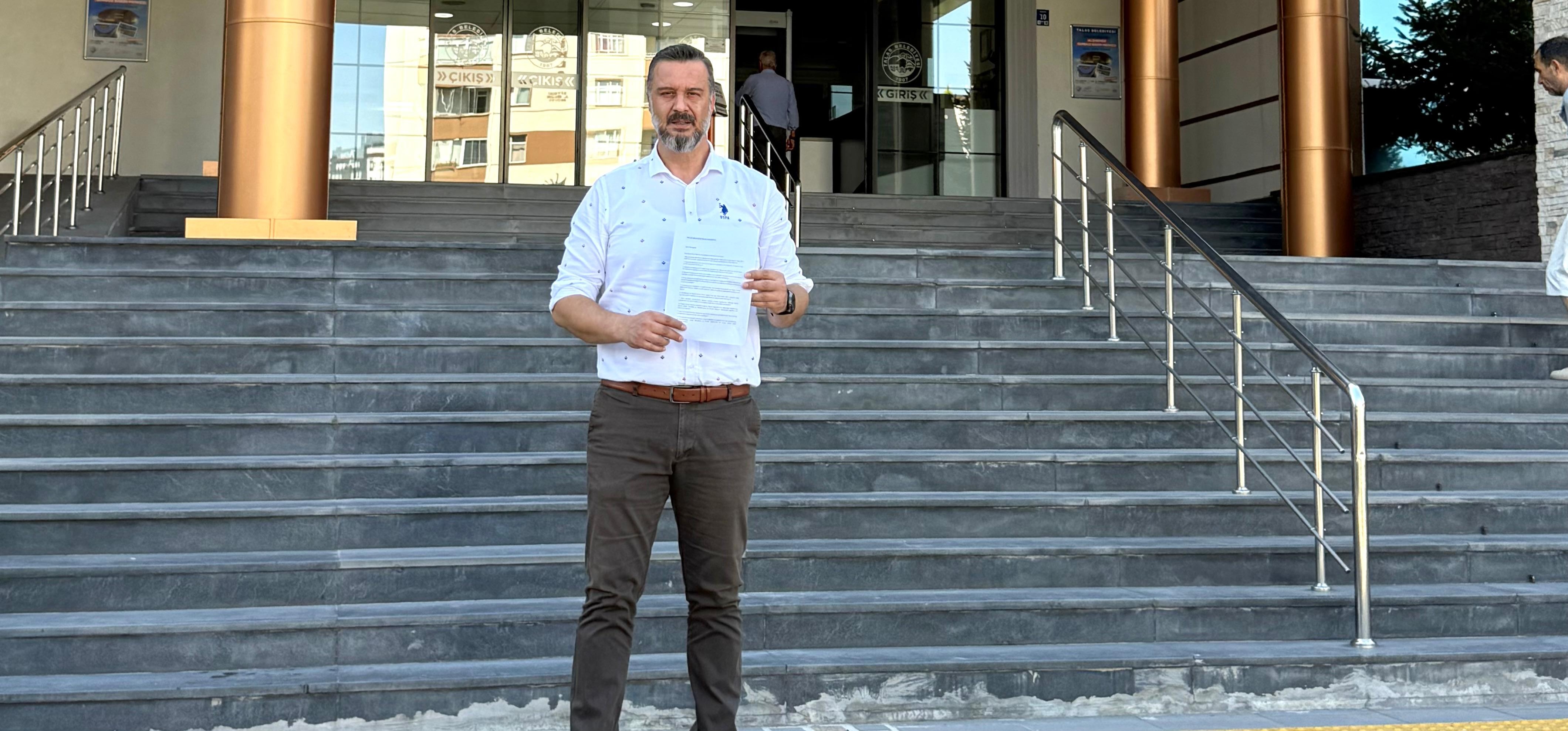 Talas Belediyesi’ne 15 Maddelik Soru Önergesi: Demokrat Parti’den Şeffaf Olun Çağrısı