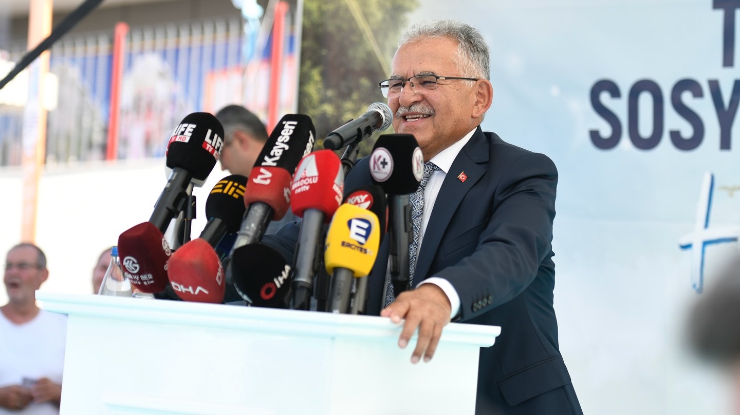 BÜYÜKŞEHİR’DEN 110 MİLYON TL’LİK TALAS MEVLANA SOSYAL YAŞAM MERKEZİ’NE MUHTEŞEM TANITIM TÖRENİ