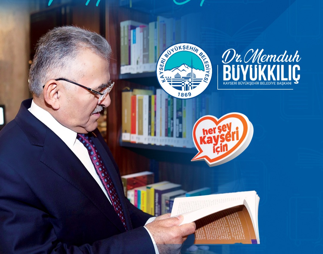 BAŞKAN BÜYÜKKILIÇ’TAN DÜNYA KİTAPSEVERLER GÜNÜ’NDE “KÜTÜPHANE” VURGUSU