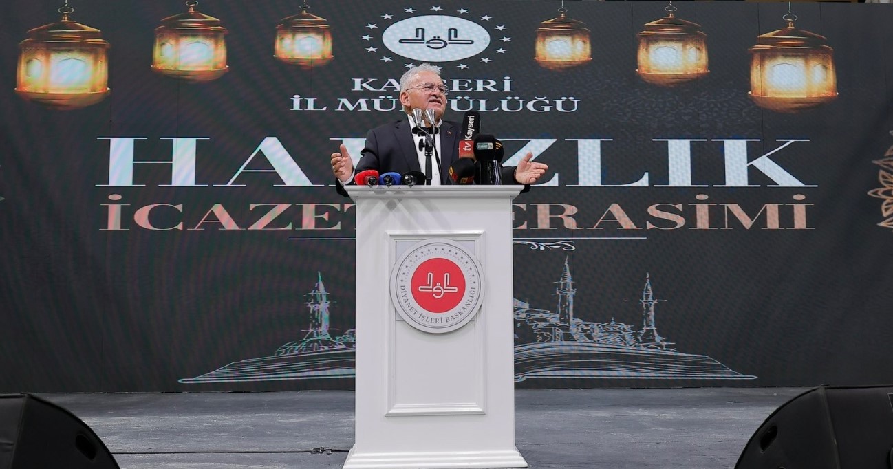 KAYSERİ’DE 738 ÖĞRENCİ HAFIZLIK İCAZET BELGESİ ALDI