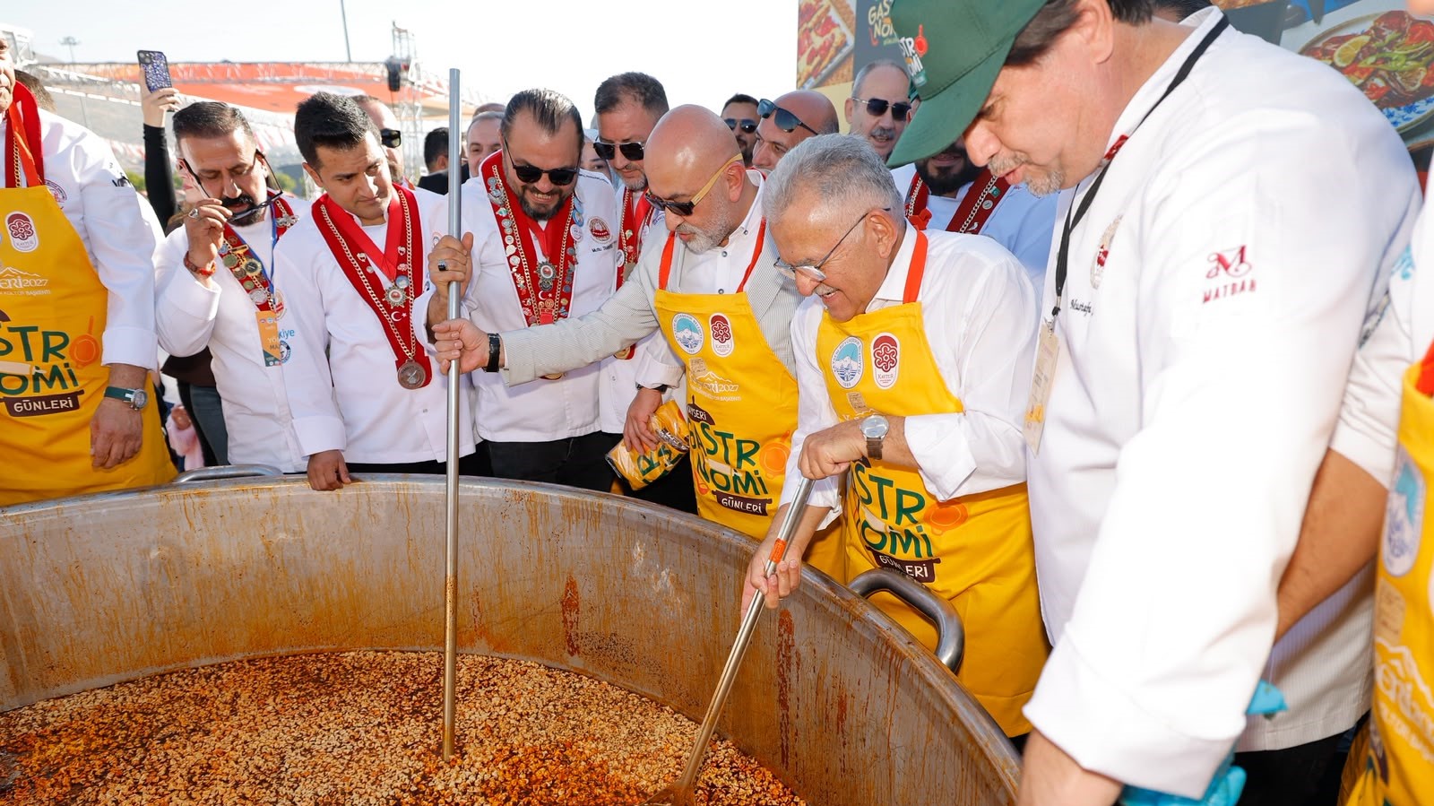 Gastronomi Şehri Kayseri’de 4 Gün Sürecek Lezzet Şöleni Başladı