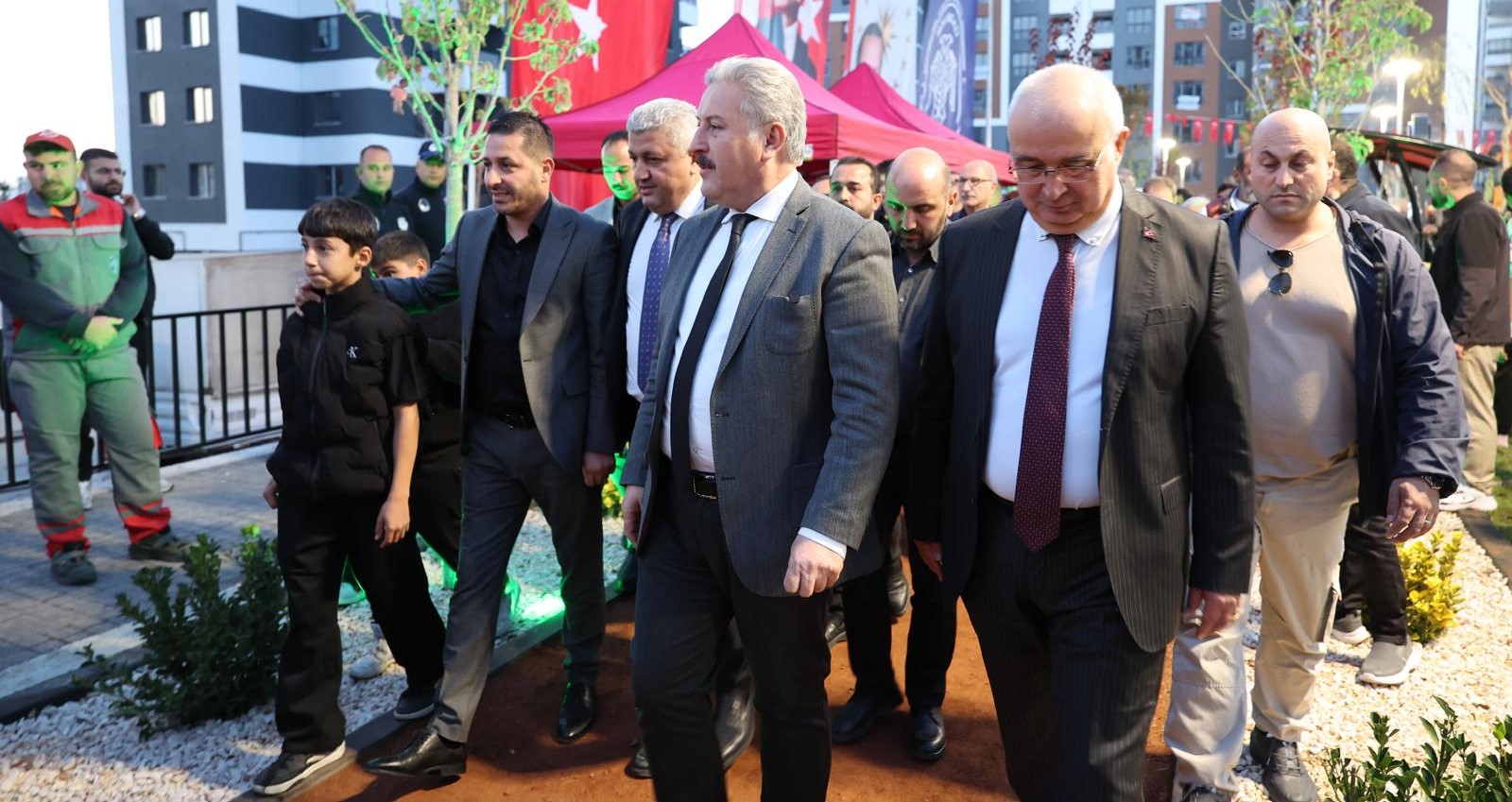 MELİKGAZİ BELEDİYESİ FIRAT YILMAZ ÇAKIROĞLU PARKI AÇILDI