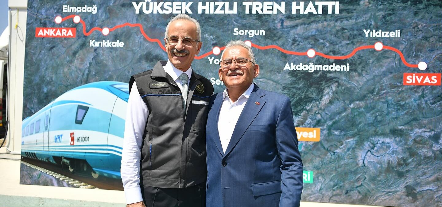 BAŞKAN BÜYÜKKILIÇ: “KAYSERİ, YÜKSEK HIZLI TREN İLE ANADOLU’NUN PARLAYAN YILDIZI OLACAK”