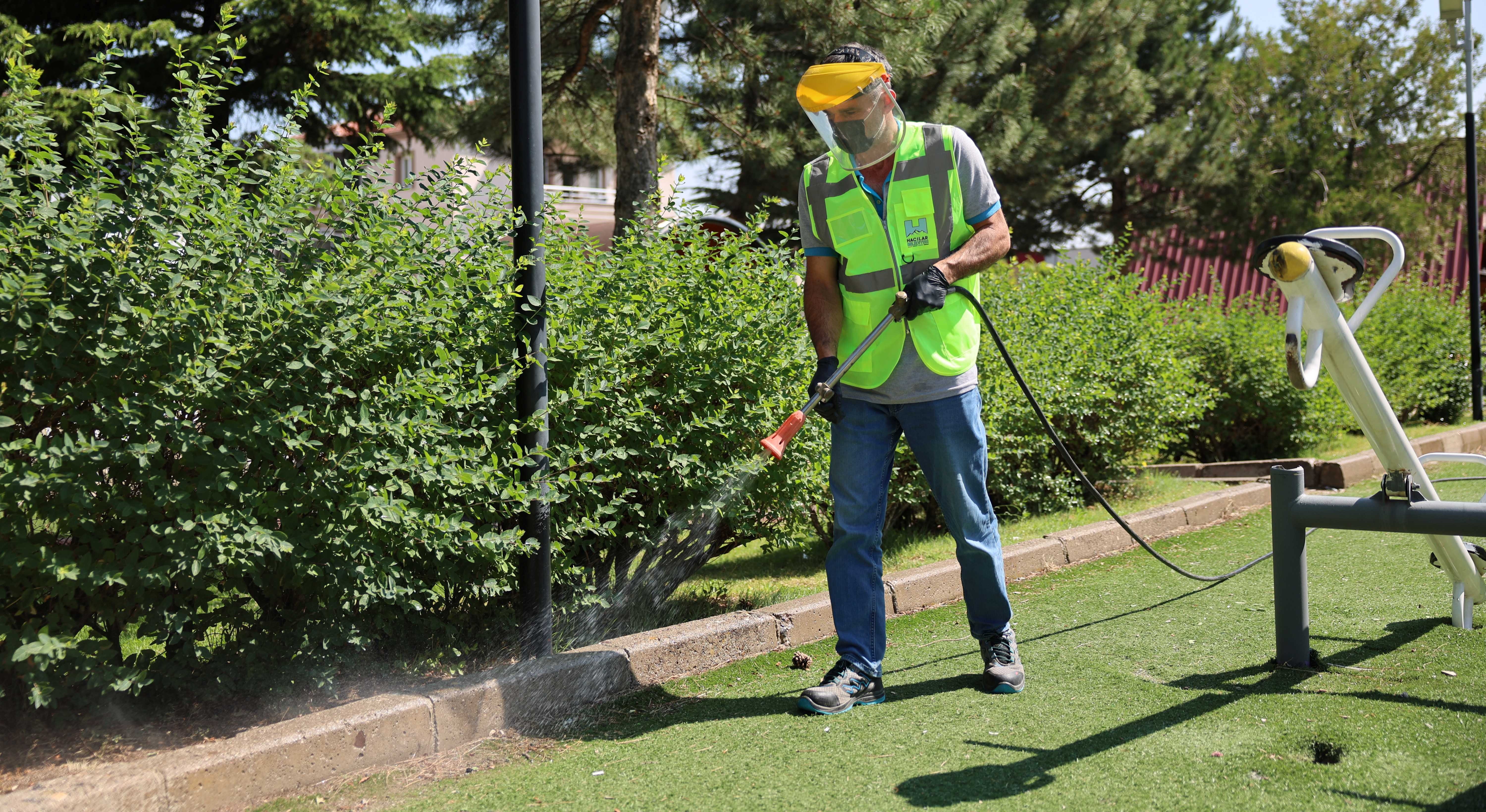 HACILAR'DA HAŞEREYE KARŞI ETKİN MÜCADELE