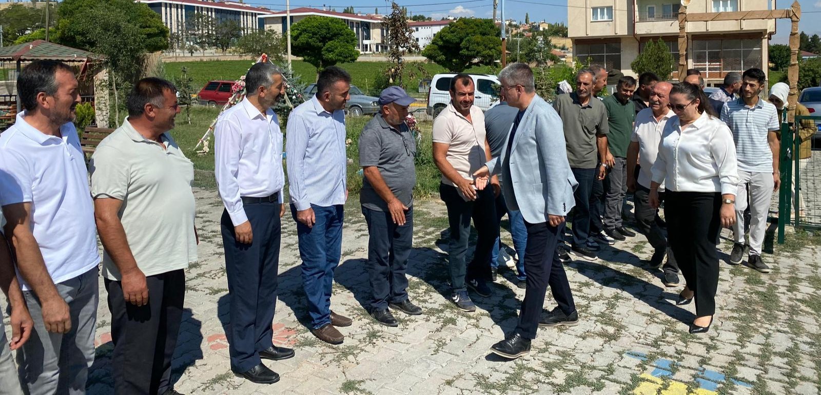 ŞABAN ÇOPUROĞLU TÜRKİYE YÜZYILI PROGRAMLARINA DEVAM EDİYOR