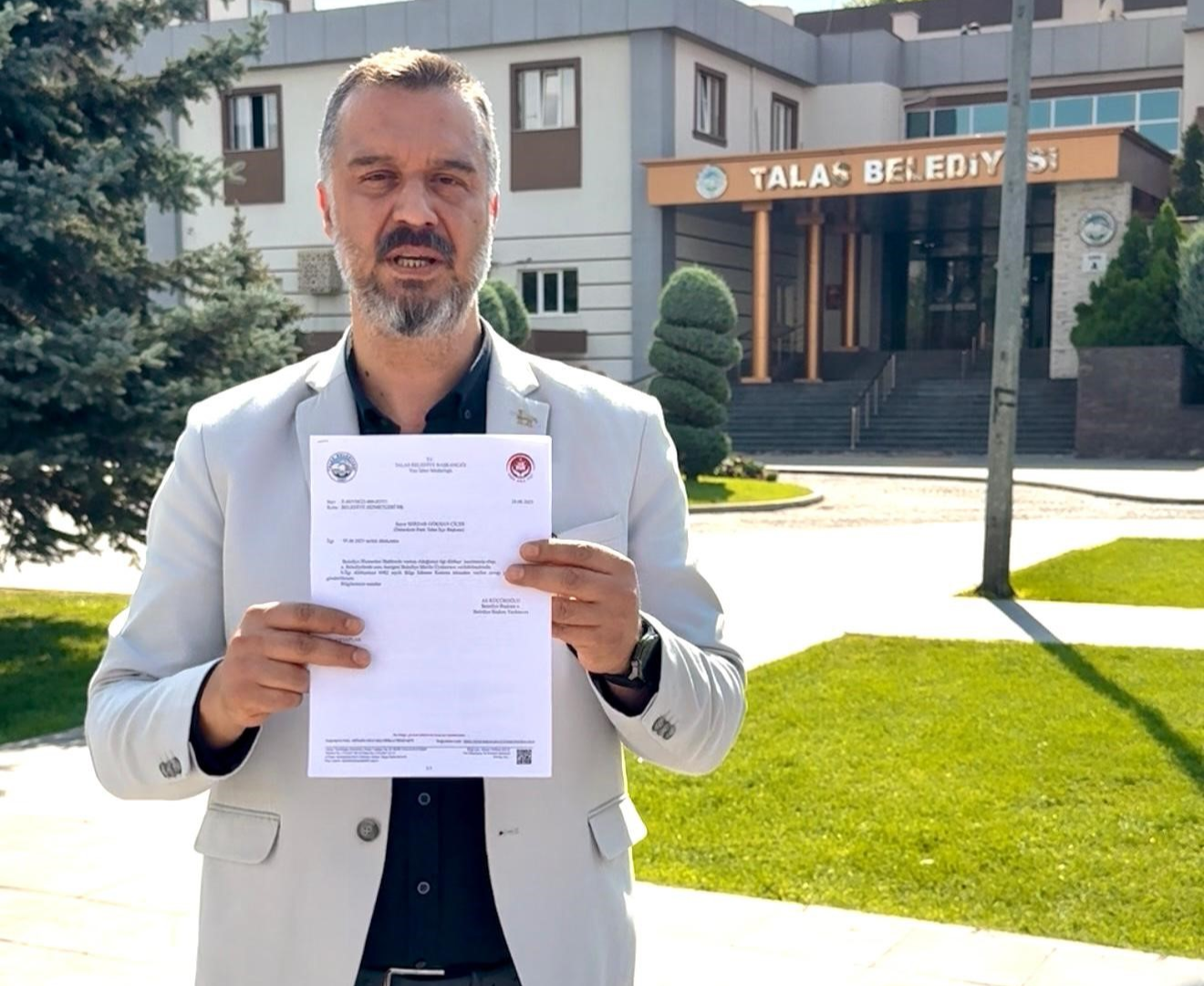 Demokrat Parti Talas İlçe Başkanlığı’ndan Belediyeye Sert Tepki