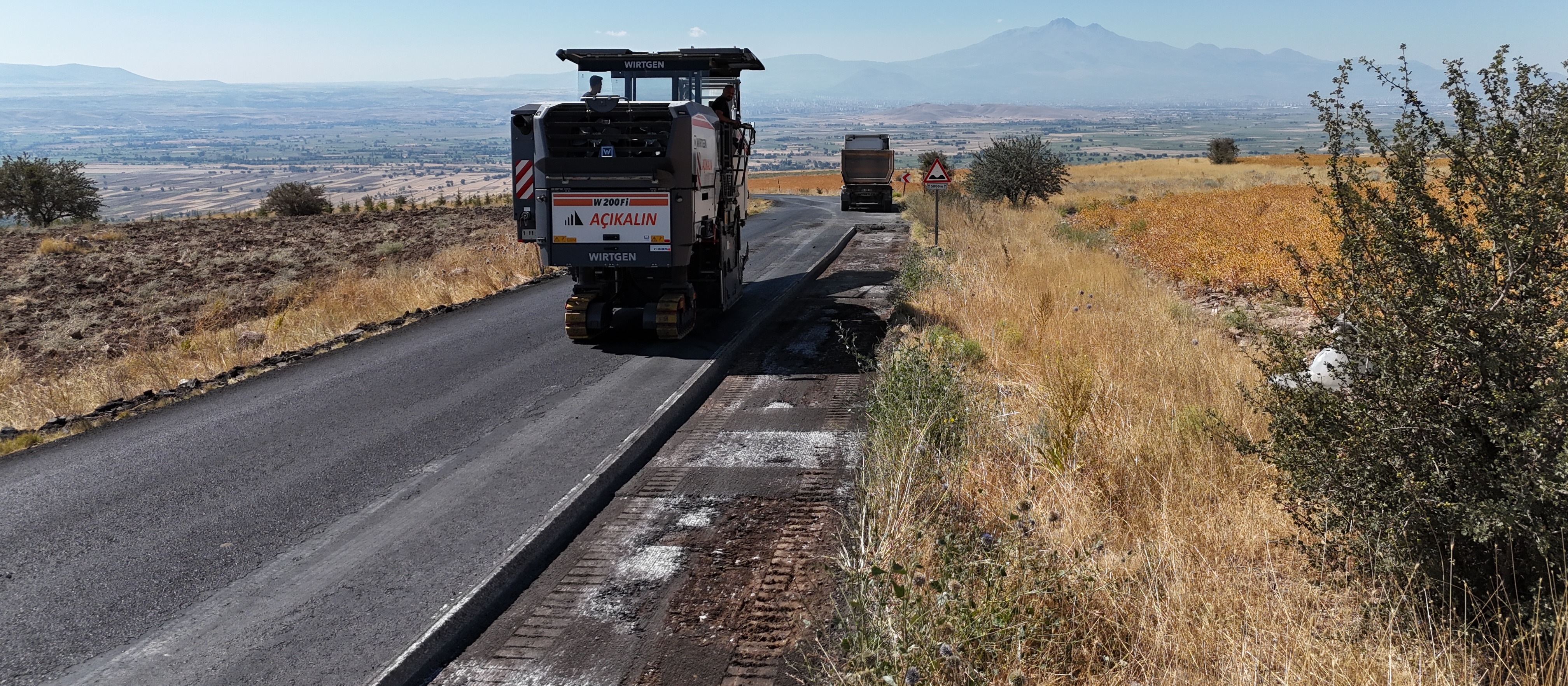 BÜYÜKŞEHİR’DEN KIZIK YOLU’NDA 30 MİLYON TL’LİK ULAŞIM YATIRIMI