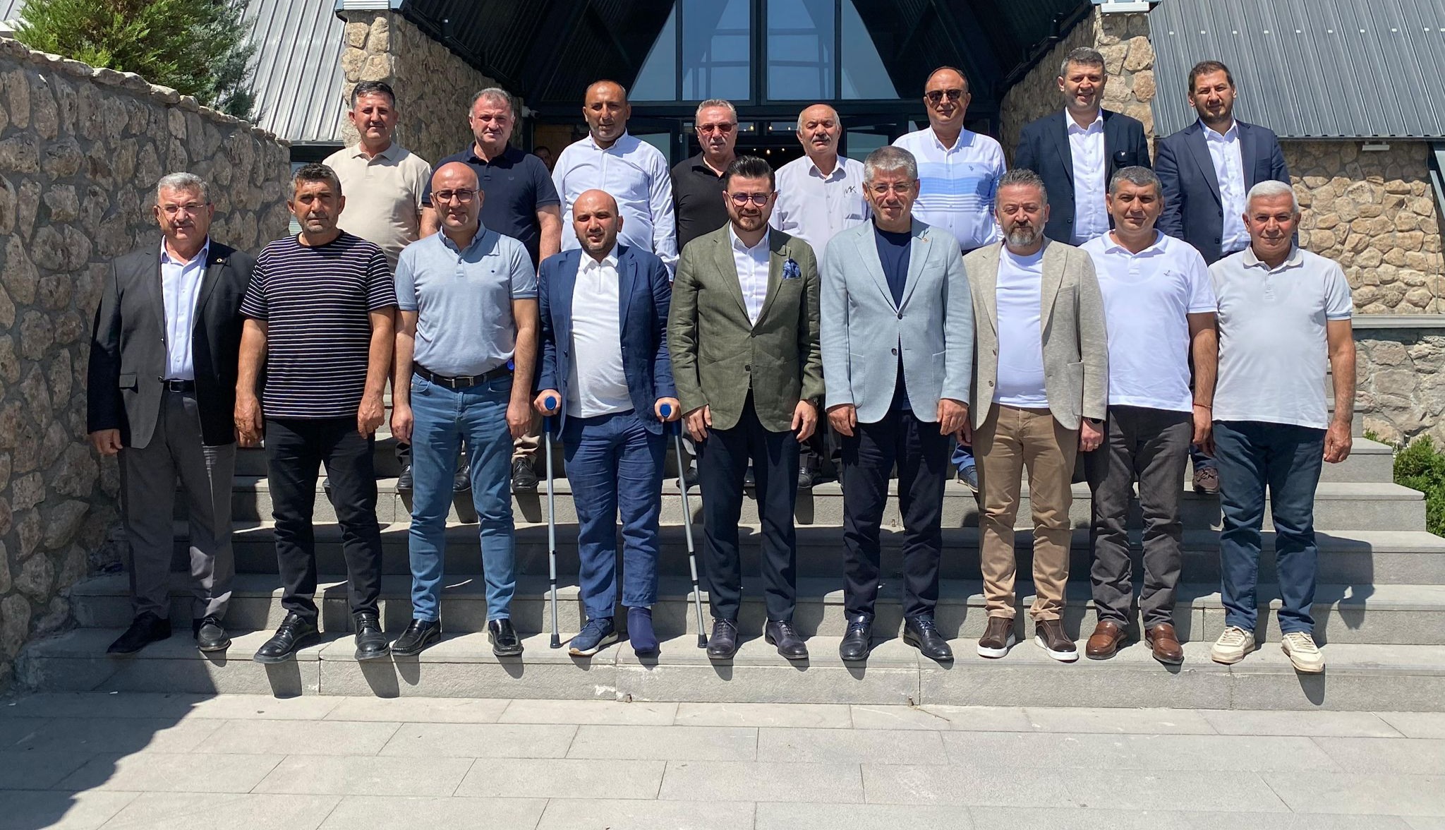 AK Parti Kayseri Milletvekili Şaban Çopuroğlu İlçe Başkanlarıyla Bir Araya Geldi