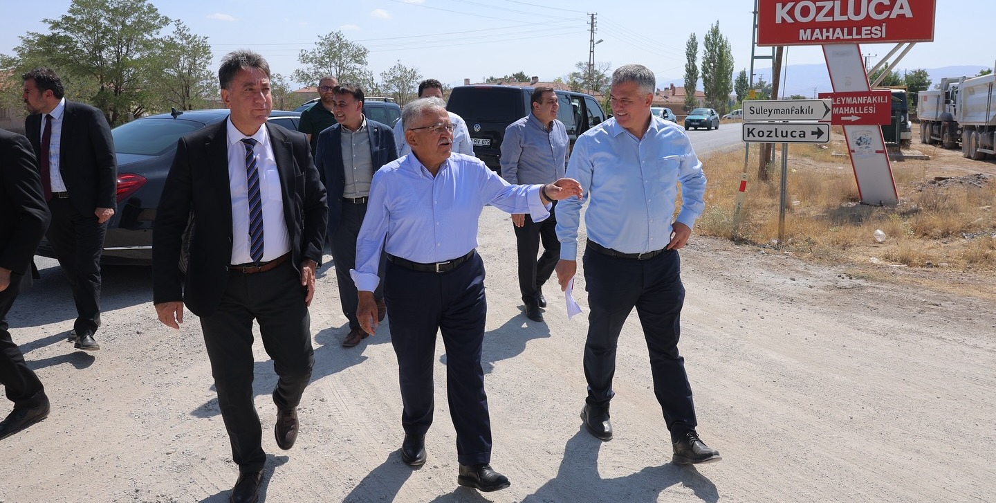 BAŞKAN BÜYÜKKILIÇ, DEVELİ’DE ADIM ADIM GEZEREK YATIRIM VE ÇALIŞMALARI YERİNDE İNCELEDİ