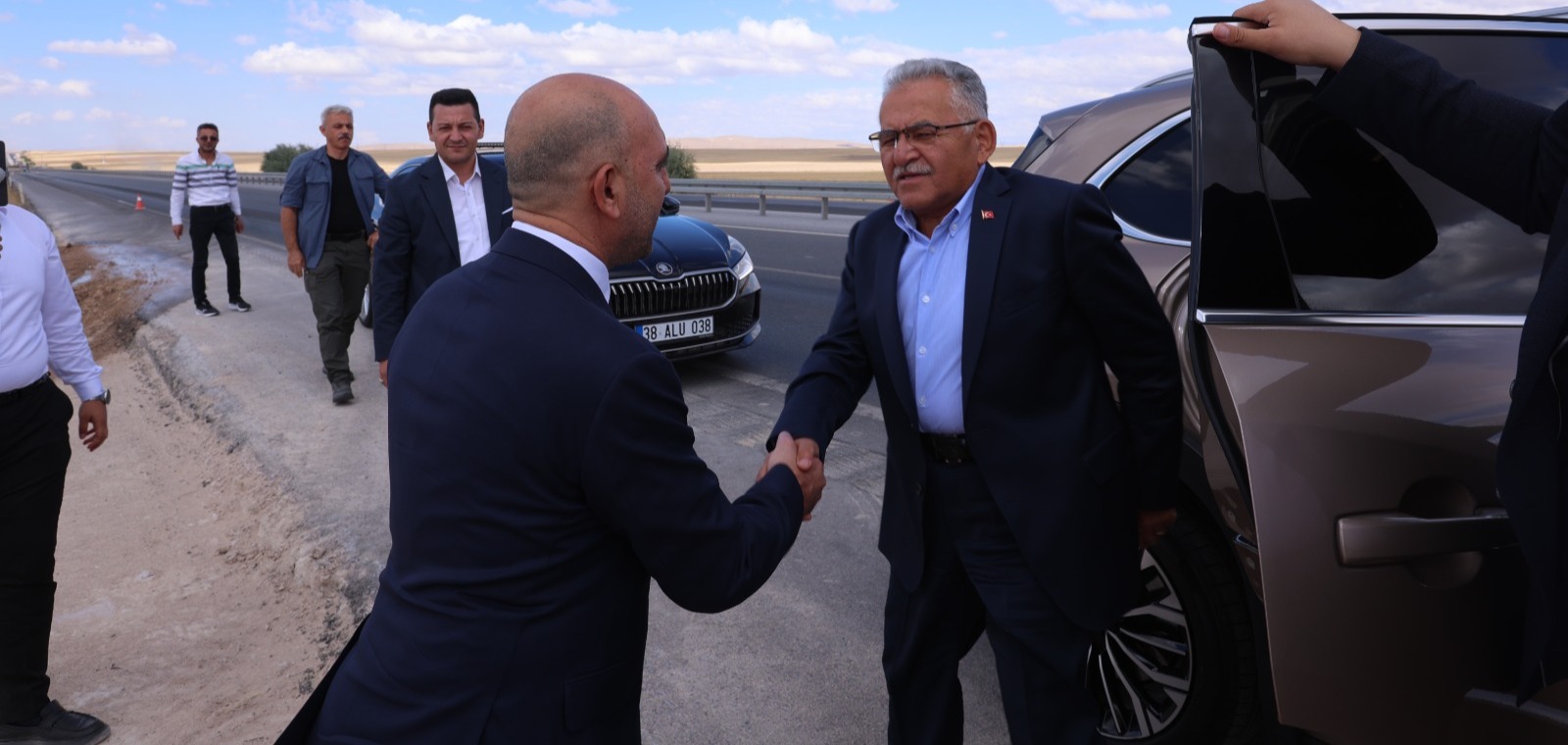 BAŞKAN BÜYÜKKILIÇ VE BAĞLAMIŞ, JEOTERMAL KAYNAKLI SERA OTB ALANINDA İNCELEMELERDE BULUNDU