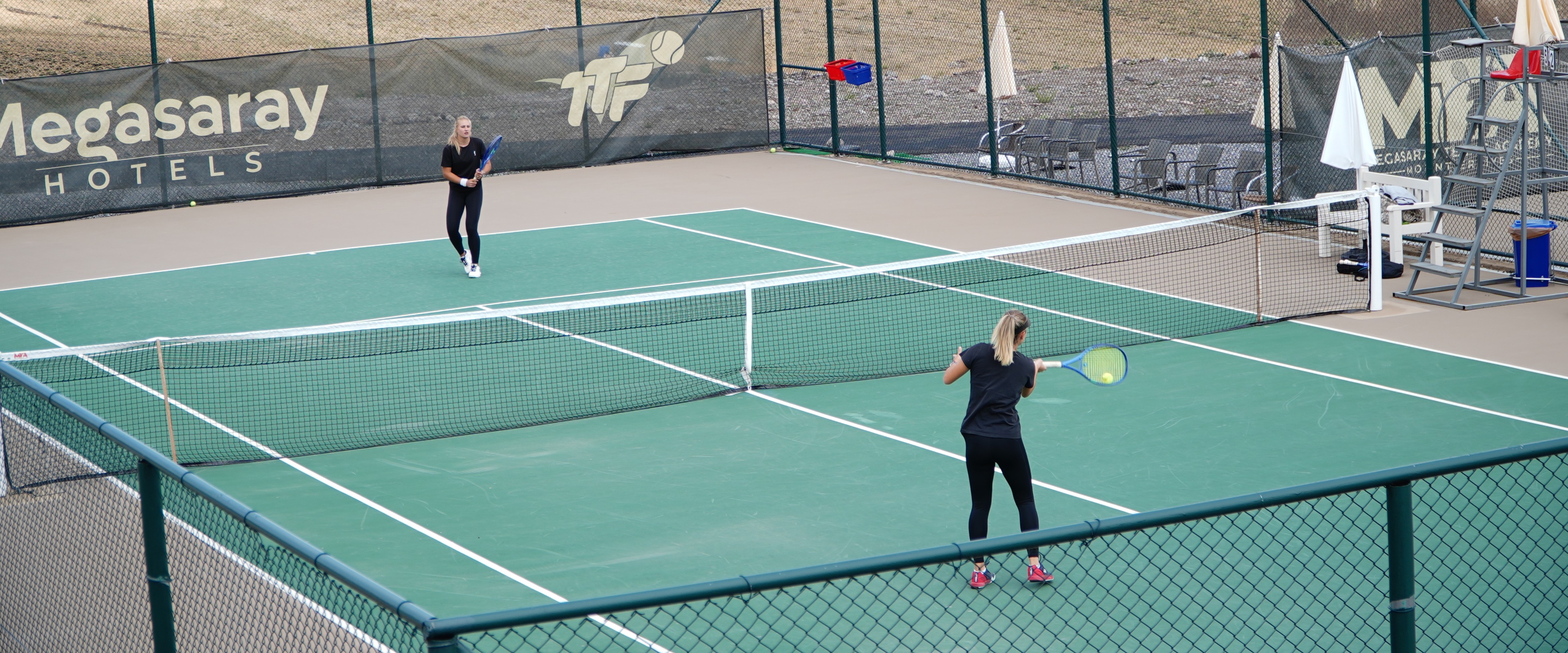 Dünya tenis turu bu yıl ikinci kez Erciyes’te start aldı