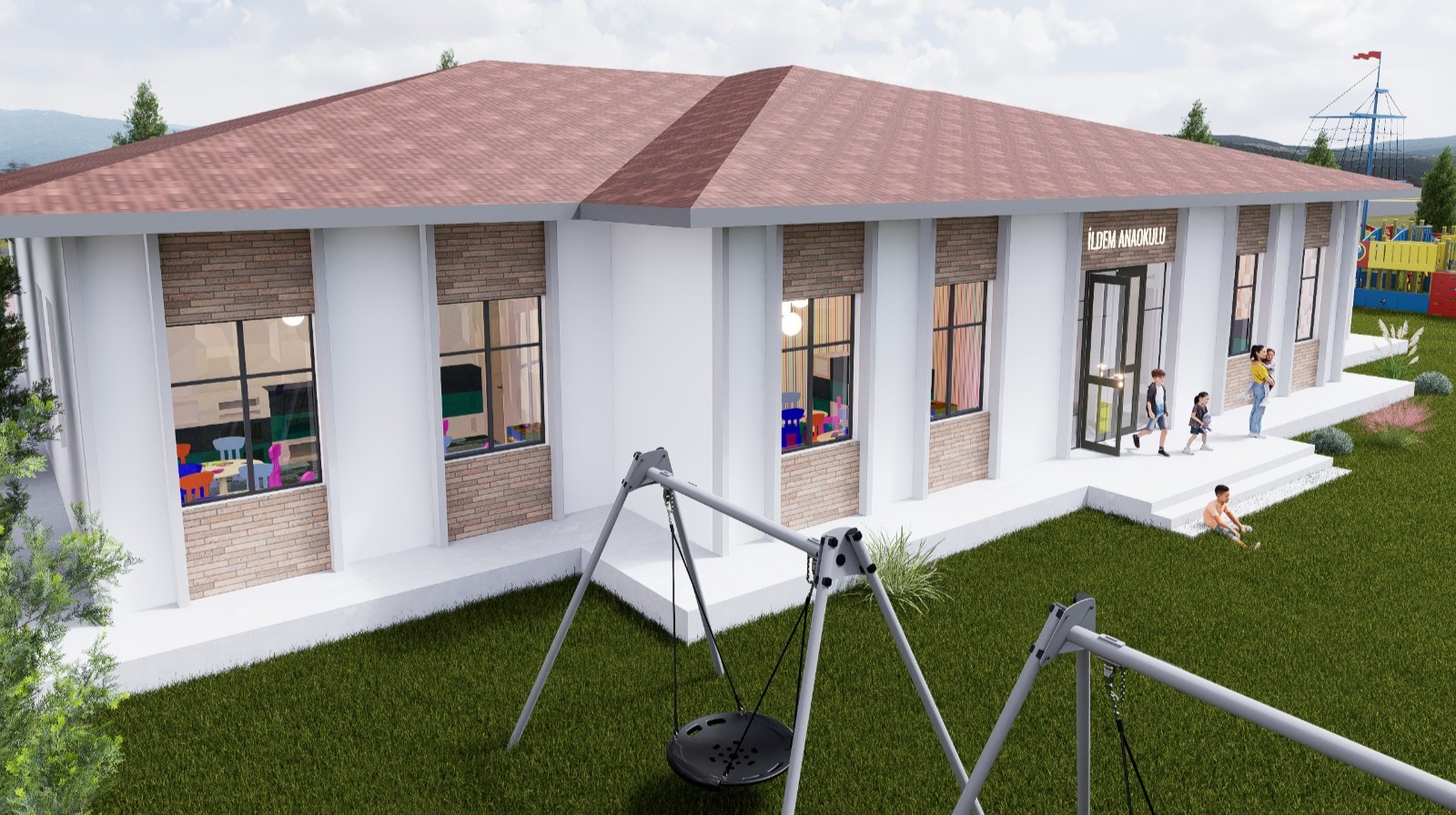 MELİKGAZİ’DEN MİNİKLERİ MUTLU EDECEK BİR ANAOKULU DAHA