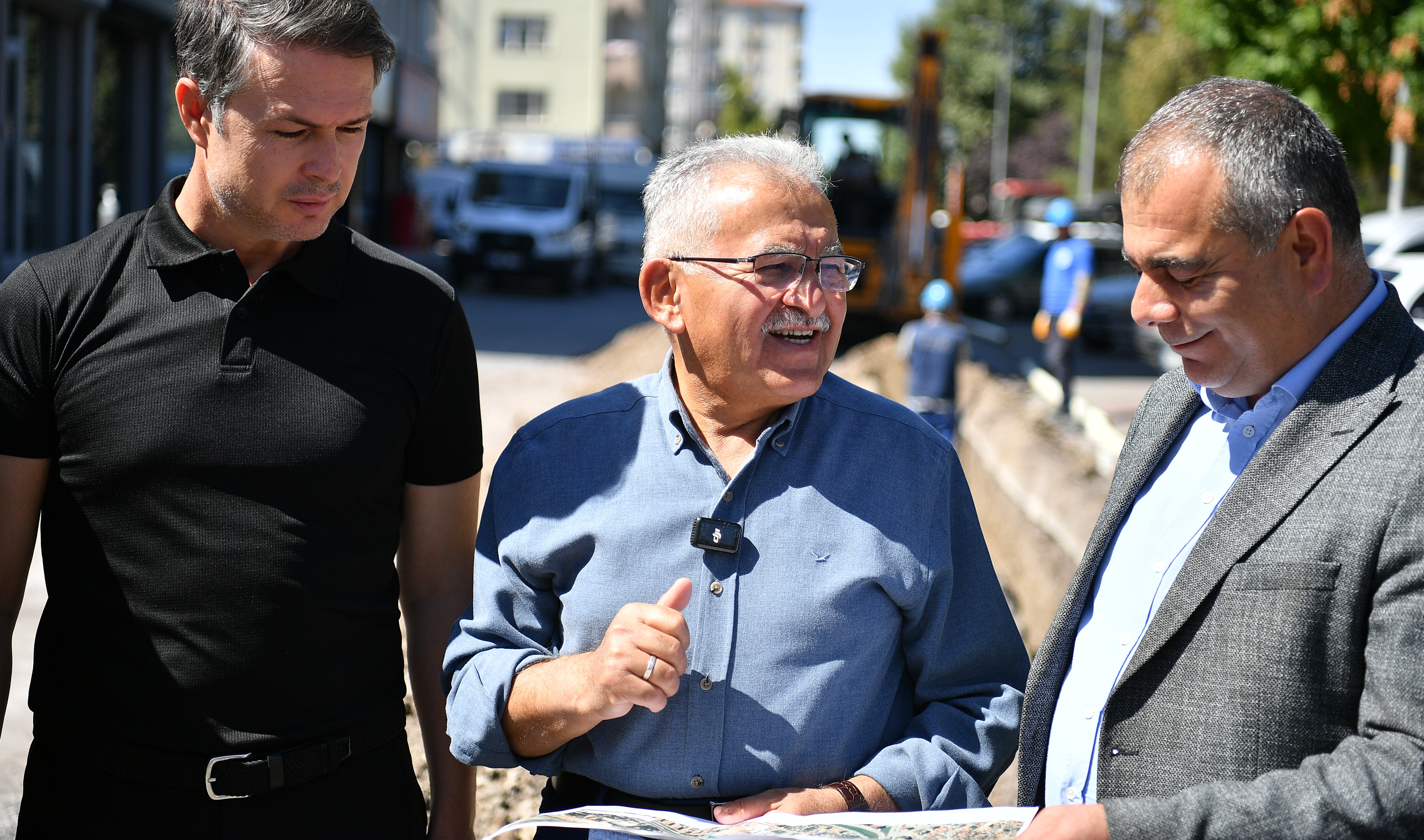 BÜYÜKKILIÇ’TAN DSİ KATLI KAVŞAĞI’NDA KASKİ ÇALIŞMALARINA İNCELEME