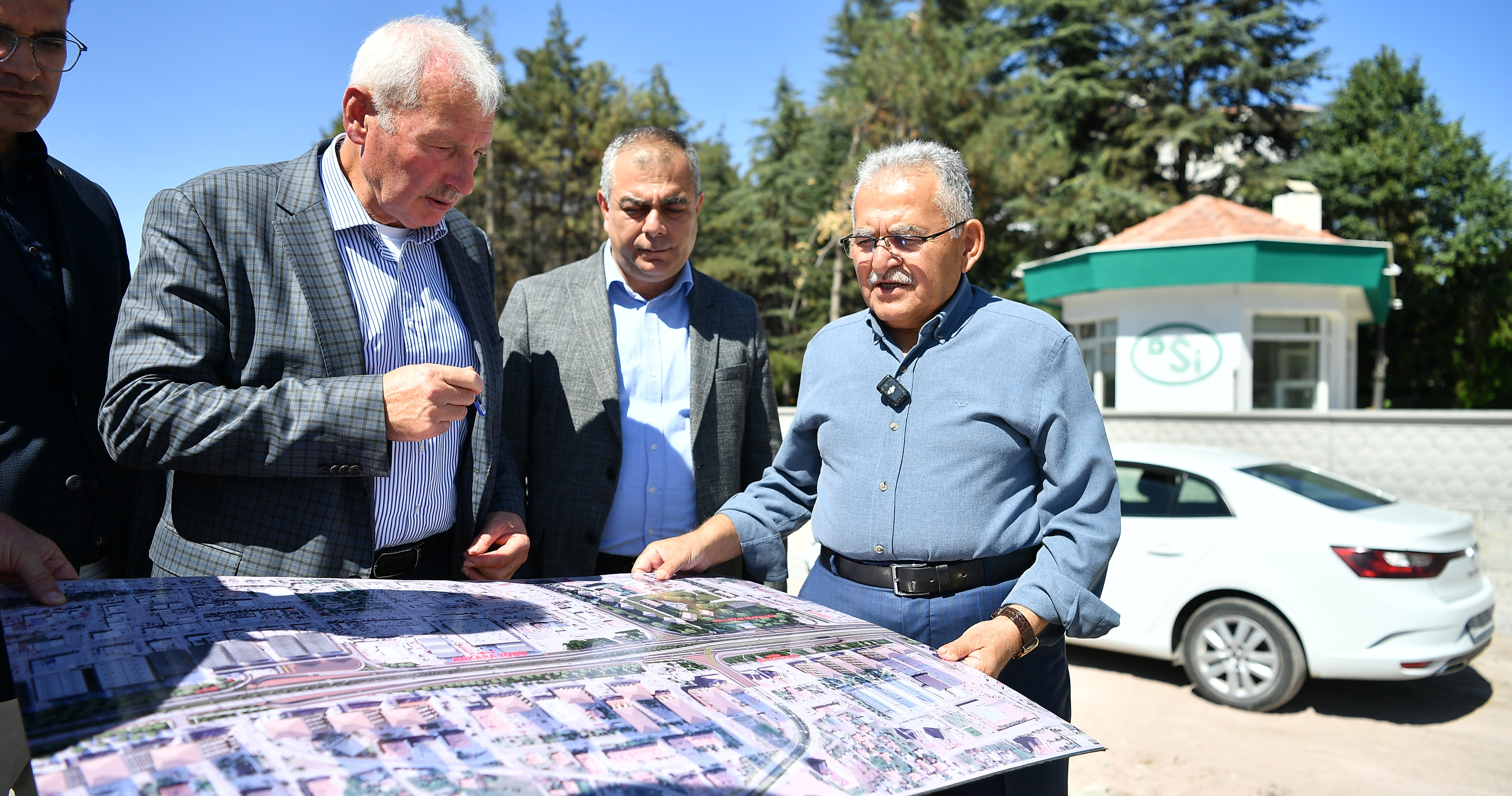 BAŞKAN BÜYÜKKILIÇ, DSİ KATLI KAVŞAĞI PROJE ÇALIŞMALARINI İNCELEDİ