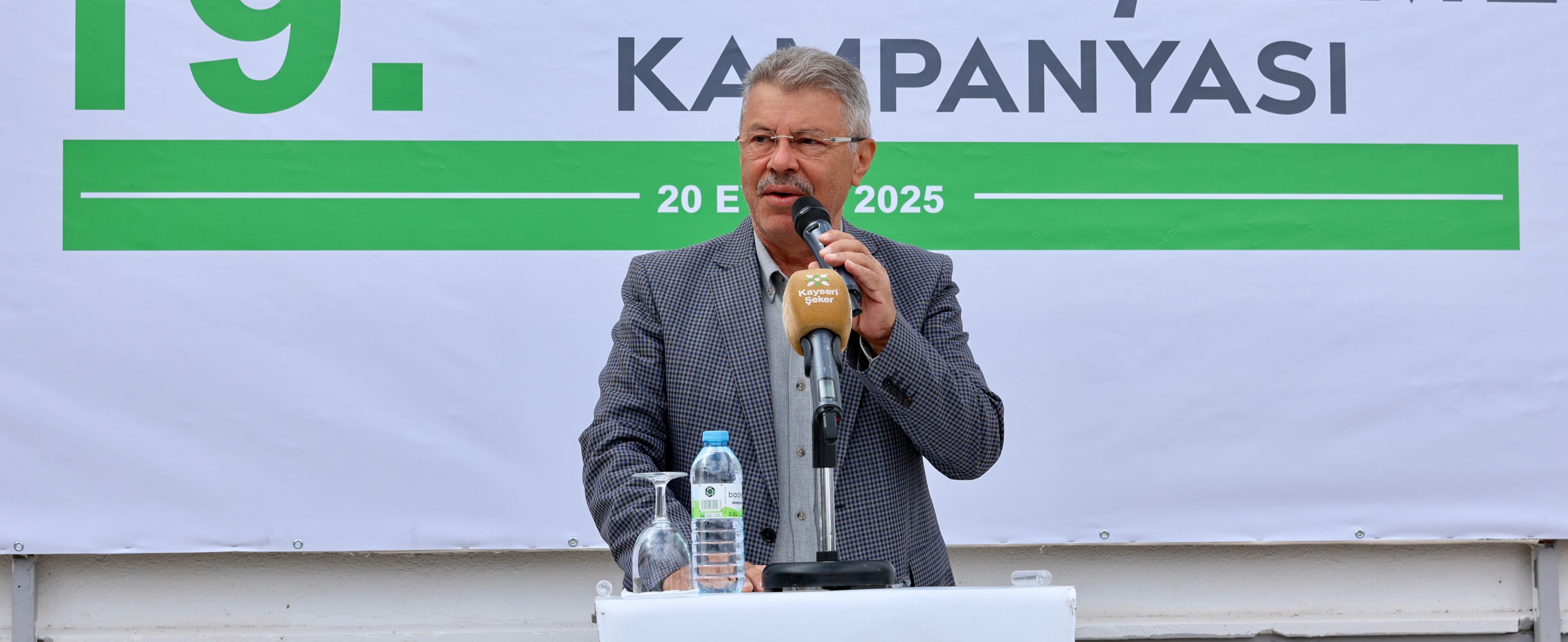 BOĞAZLIYAN ŞEKER’DE 19. KAMPANYA BAŞLADI