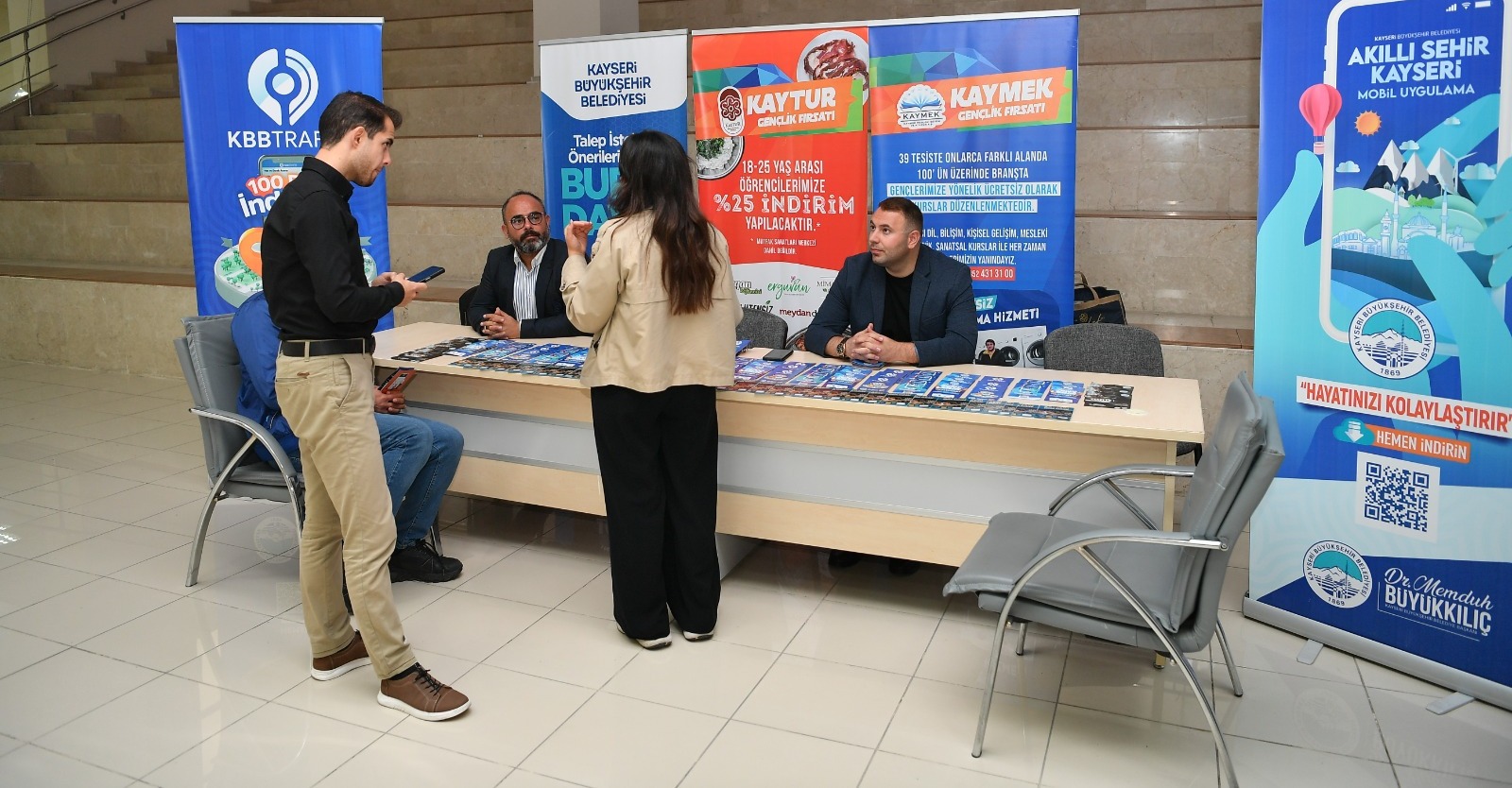 BÜYÜKŞEHİR’DEN ERÜ VETERİNER FAKÜLTESİ ÖĞRENCİLERİNE TANITIM SEMİNERİ