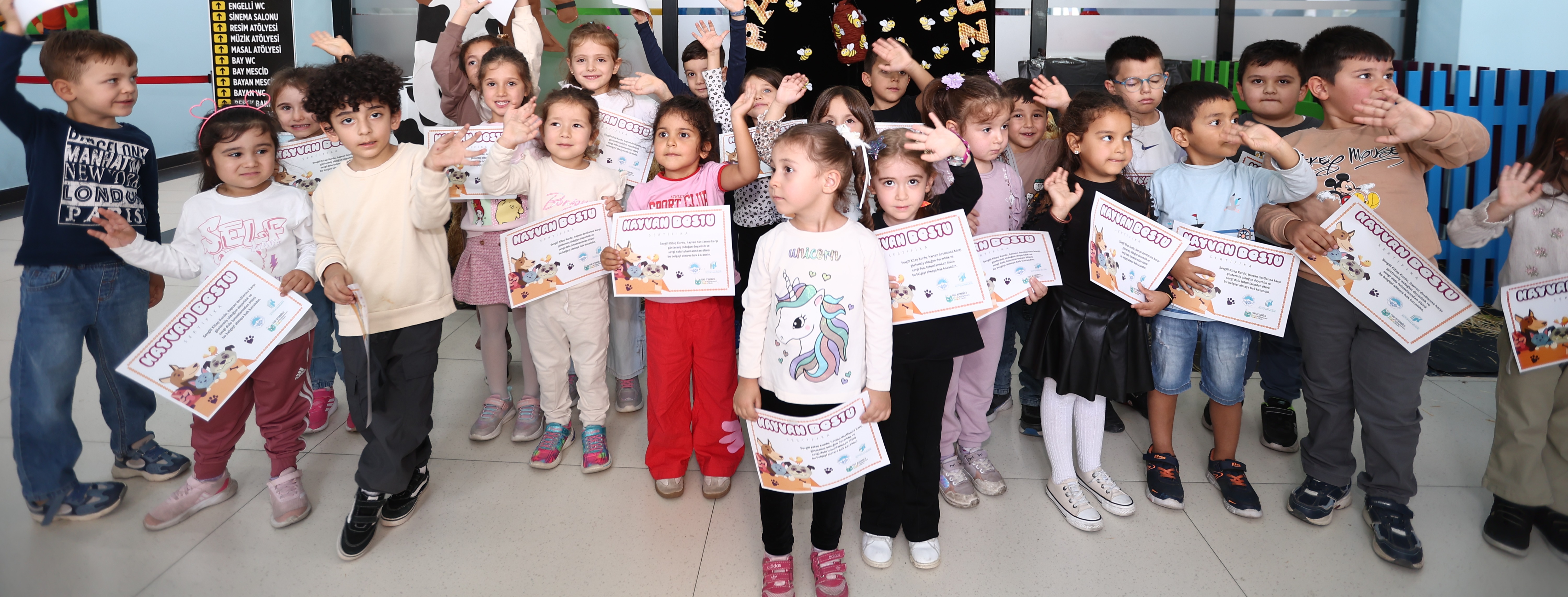 BÜYÜKŞEHİR’DEN HAYVANLARI KORUMA GÜNÜ’NDE MİNİKLERE YÖNELİK ANLAMLI ETKİNLİK