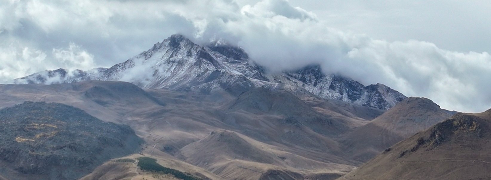 Erciyes Dağı'na Hacılar perspektifi
