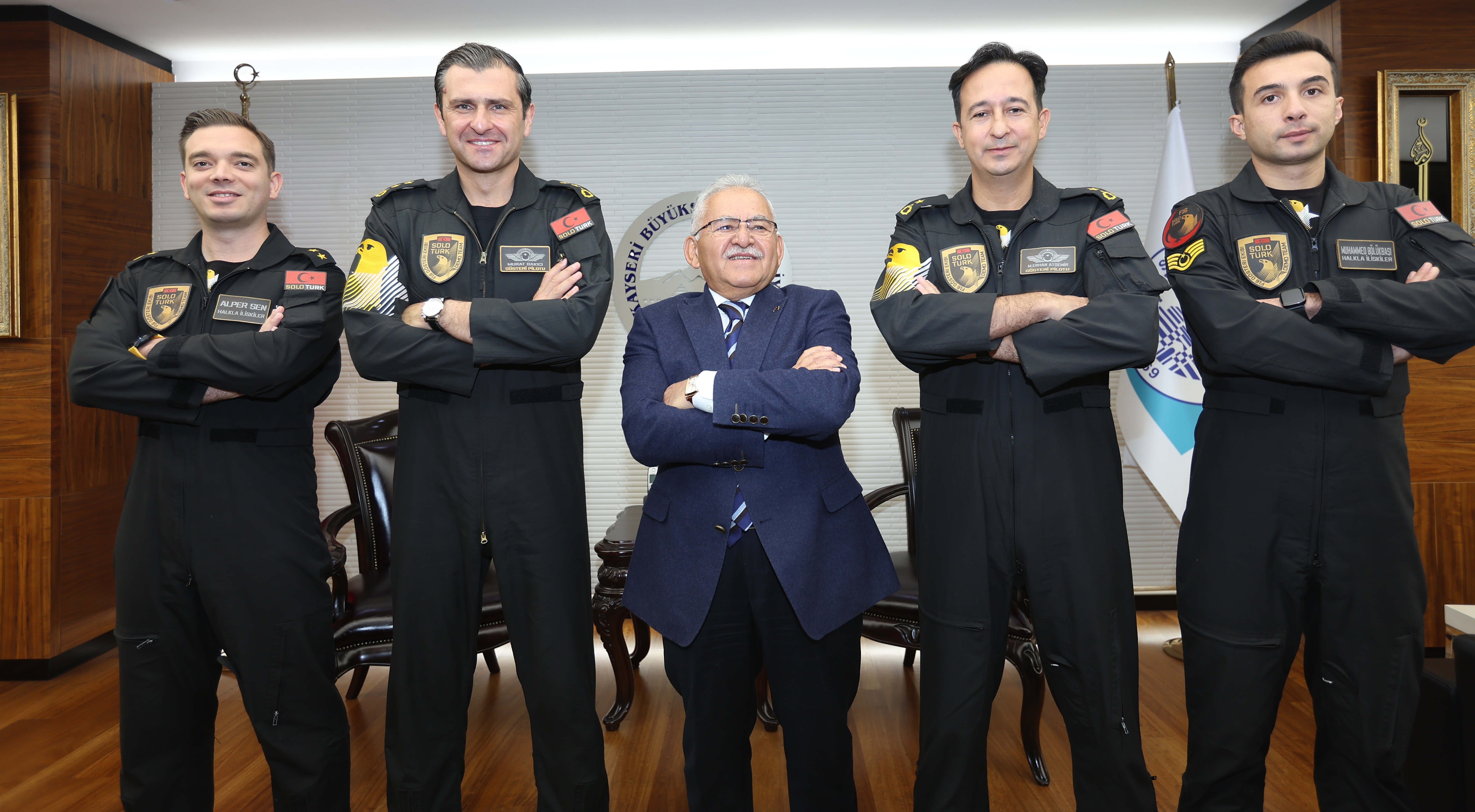 SOLOTÜRK’TEN BAŞKAN BÜYÜKKILIÇ’A ZİYARET