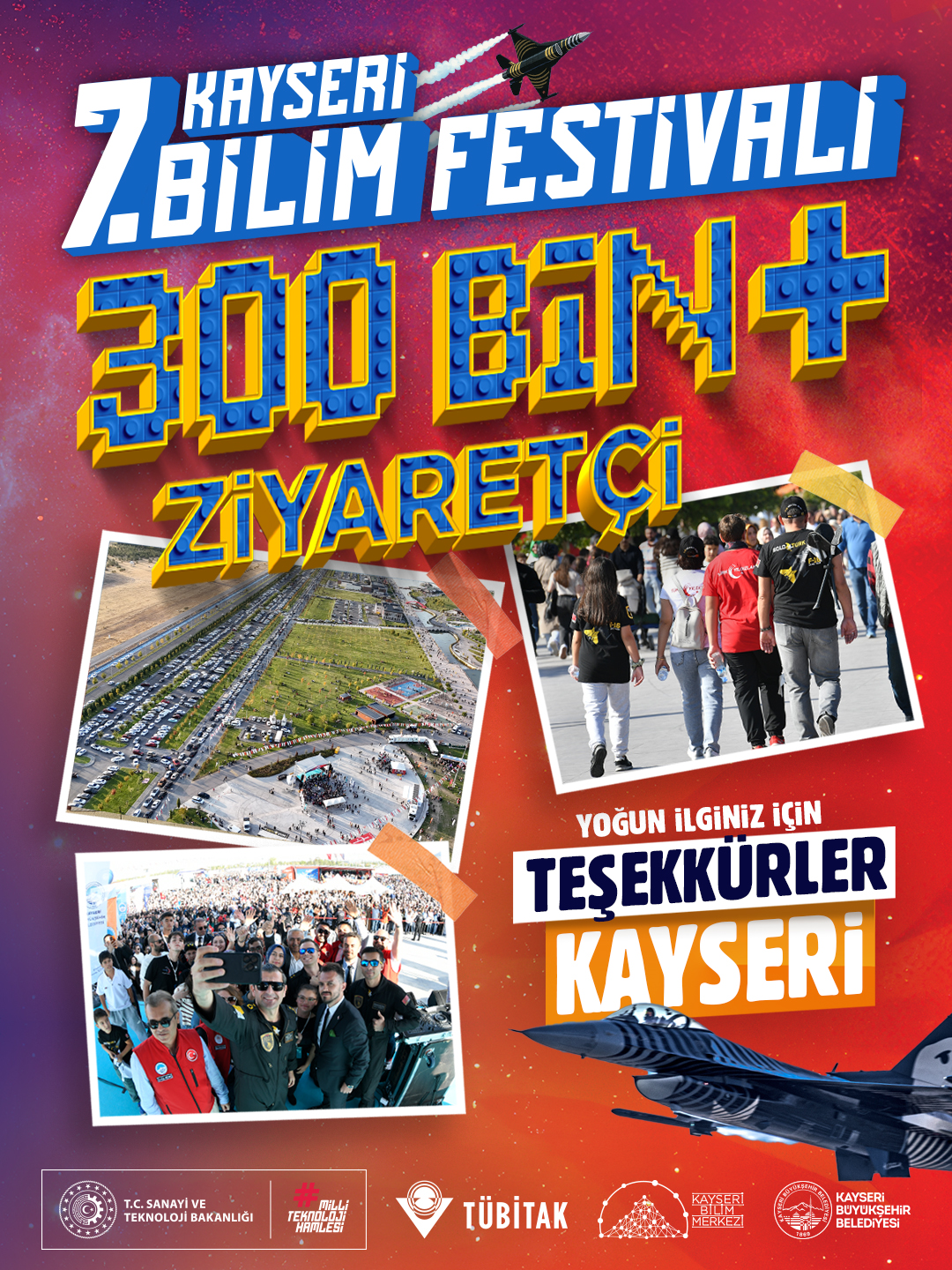BAŞKAN BÜYÜKKILIÇ’TAN “BİLİM FESTİVALİ” TEŞEKKÜRÜ