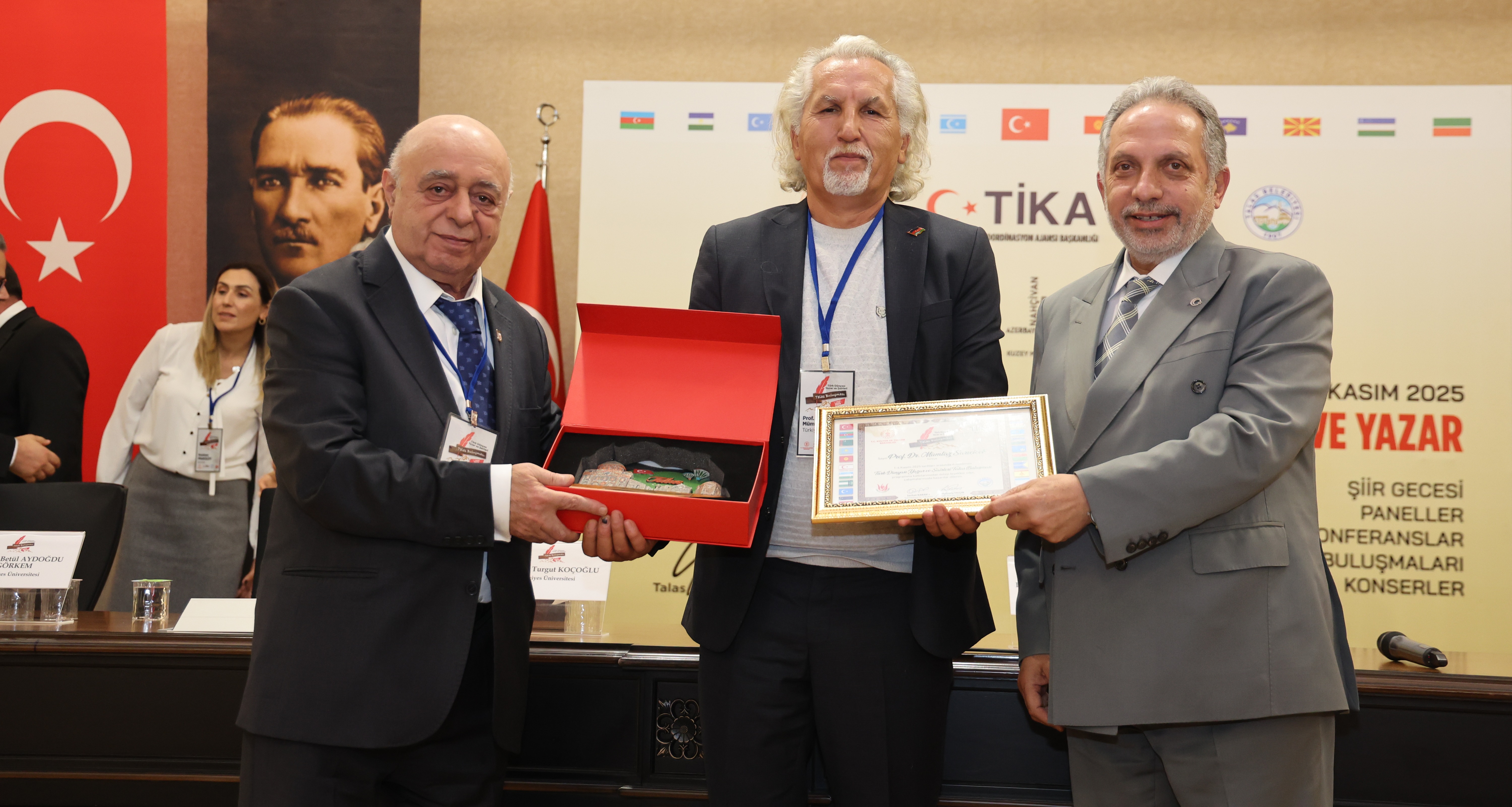 TÜRK DÜNYASI YAZAR VE ŞAİRLERİNE KAYSERİ’NİN DEĞERLERİ ANLATILDI