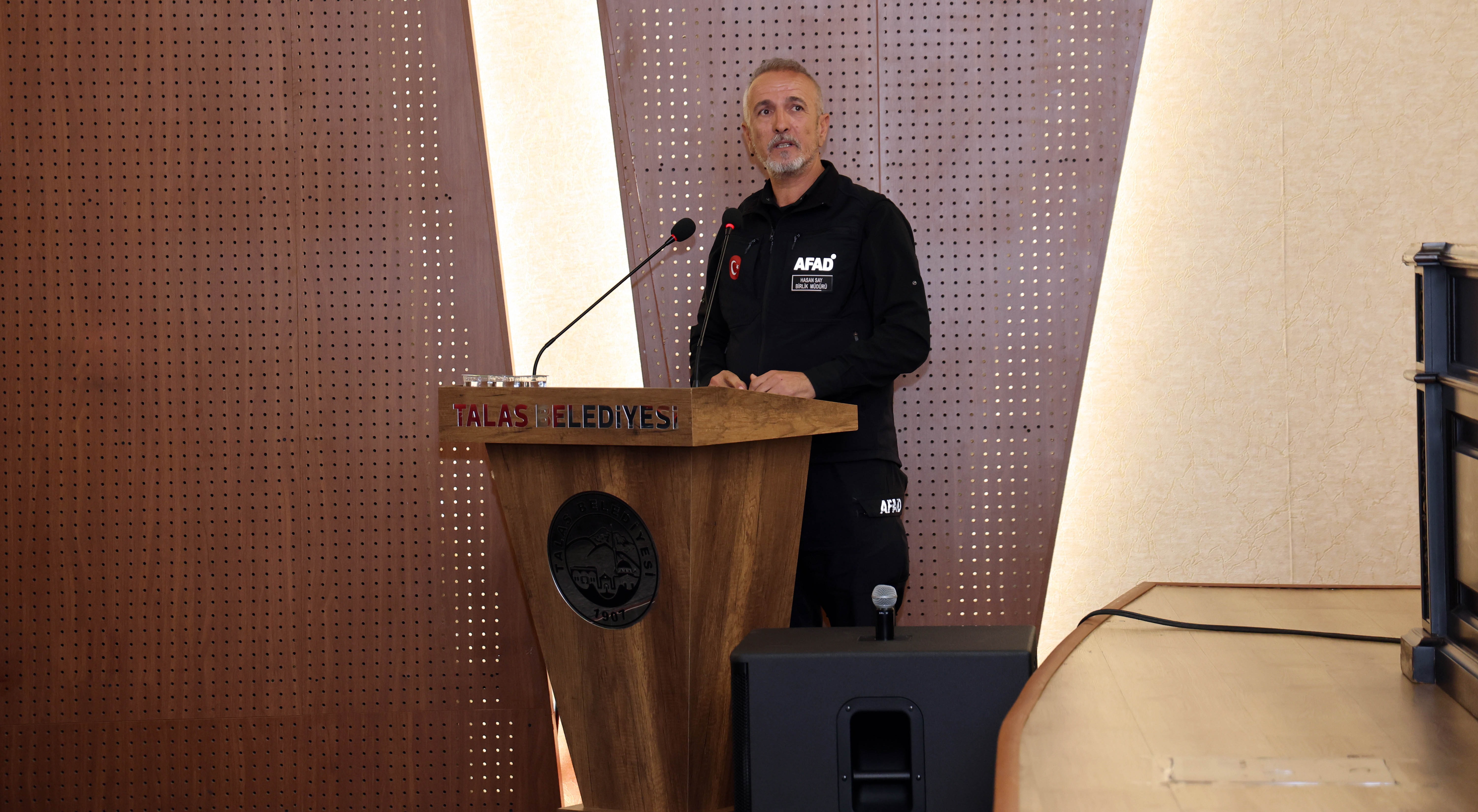 TALAS PERSONELİNE AFAD EĞİTİMİ