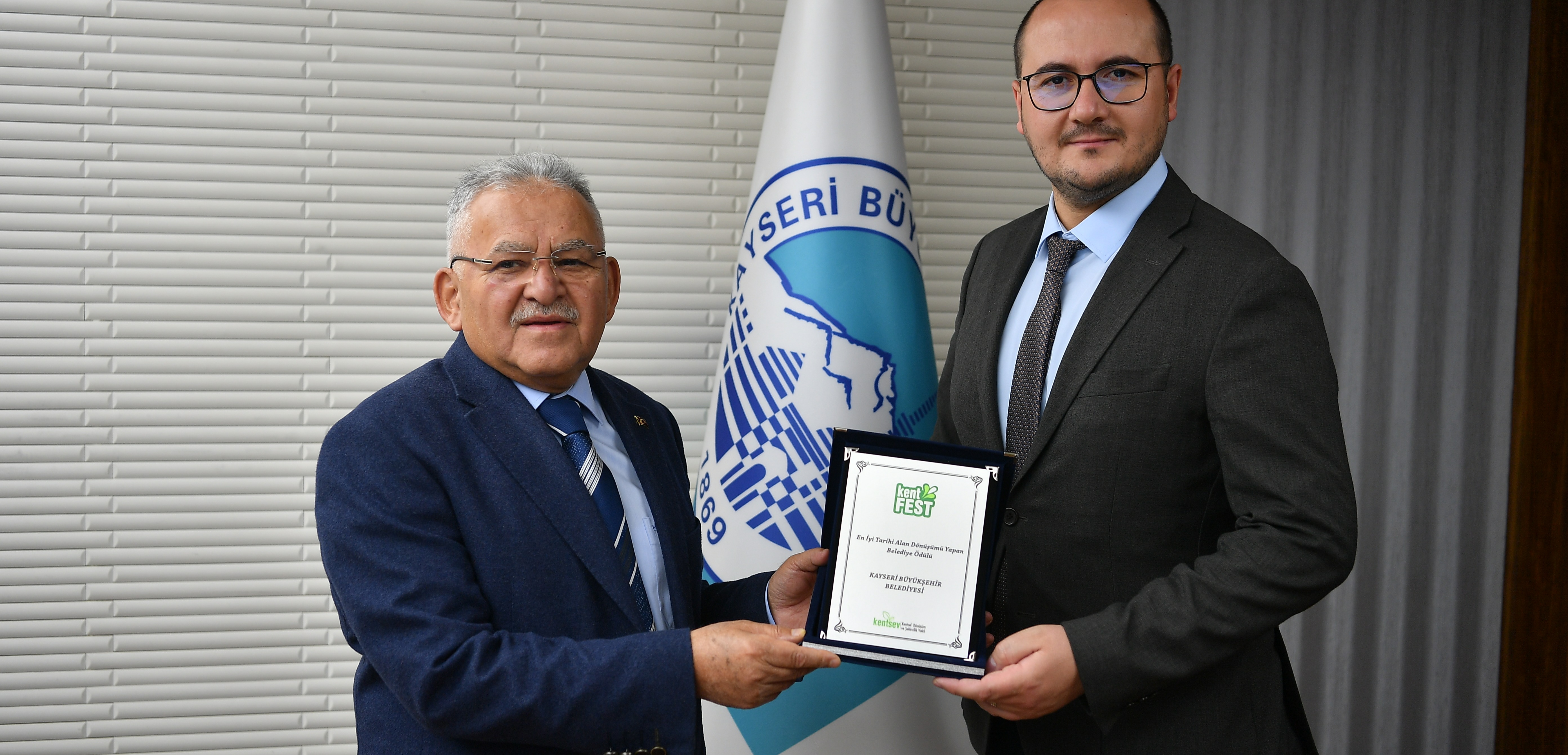 BAŞKAN BÜYÜKKILIÇ: “BU ÖDÜL, BU BAŞARI TÜM KAYSERİ’NİN”