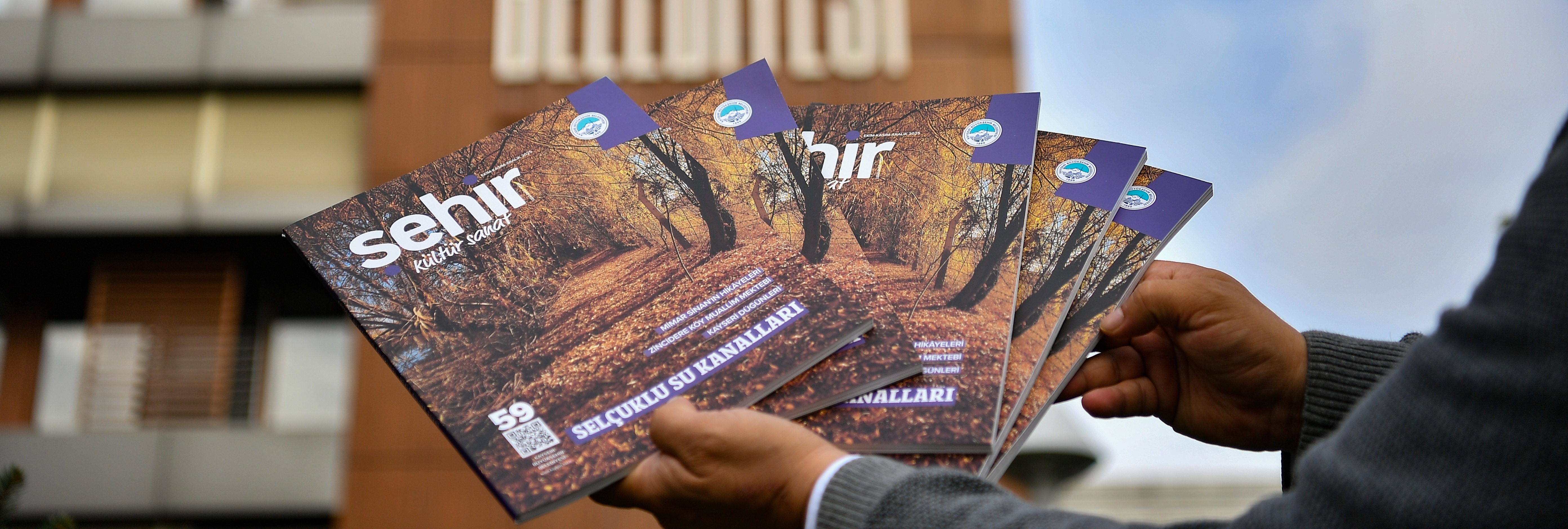 BÜYÜKŞEHİR’İN “ŞEHİR” DERGİSİ, 59’UNCU SAYISIYLA KÜLTÜR YOLCULUĞUNU SÜRDÜRÜYOR