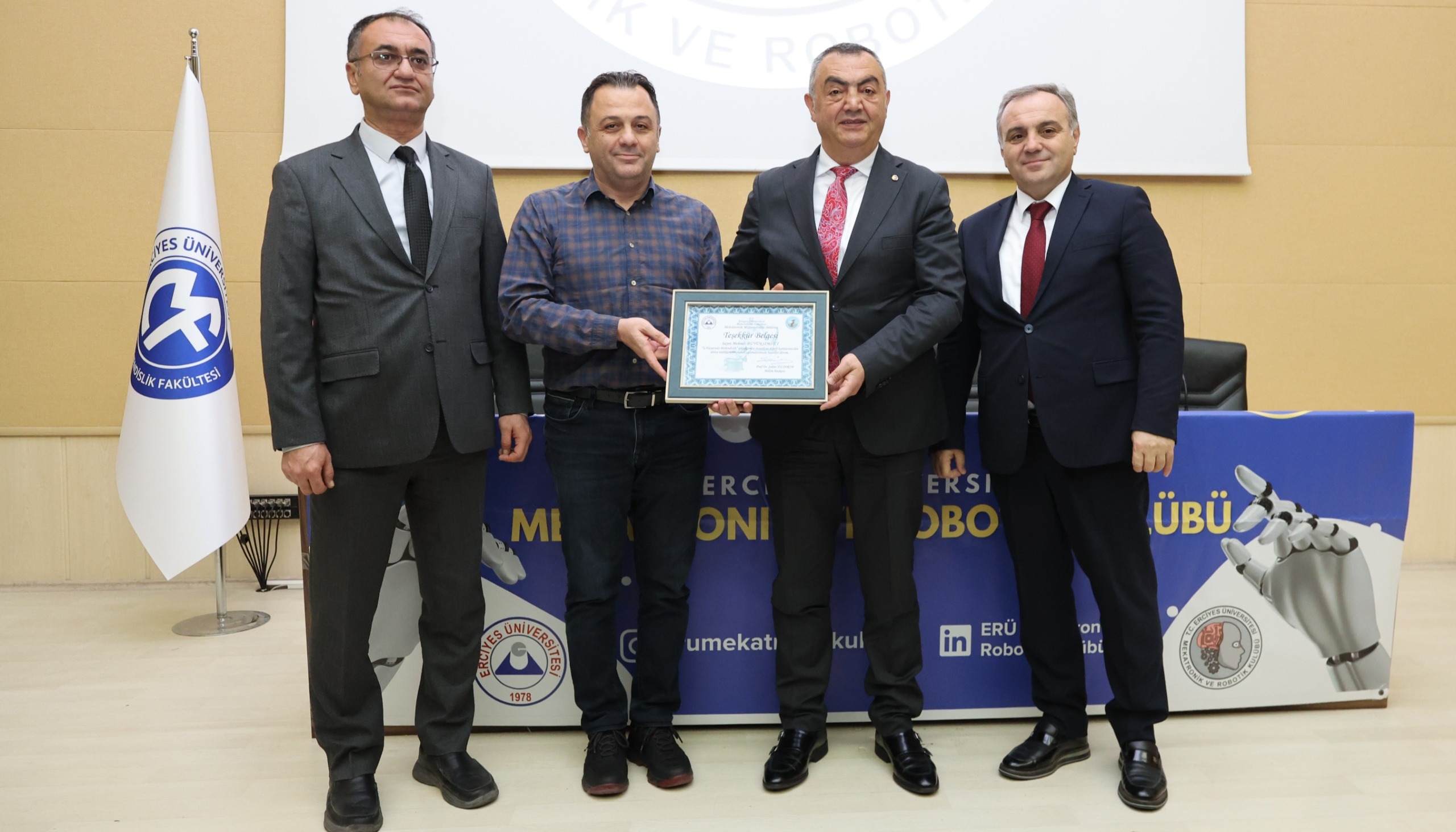 KAYSO Başkanı Büyüksimitci, ERÜ Öğrencileri ile Buluştu