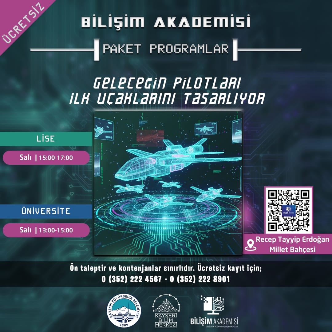 KAYSERİ BÜYÜKŞEHİR’İN BİLİŞİM AKADEMİSİ YENİ EĞİTİM DÖNEMİNE BAŞLIYOR