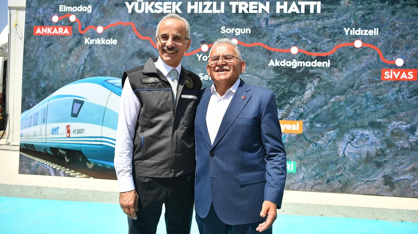 BAŞKAN BÜYÜKKILIÇ: “YERKÖY-KAYSERİ YHT PROJESİNDE ÖNEMLİ İLERLEME KAYDEDİLDİ”