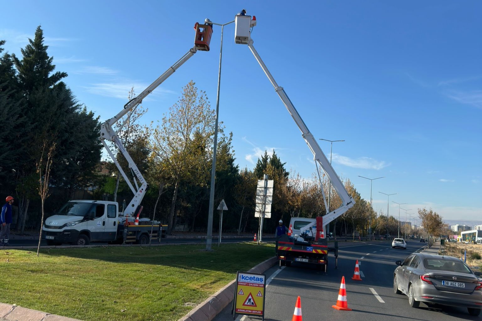 BÜYÜKŞEHİR'DEN 28 MİLYON TL’LİK "LED DÖNÜŞÜMÜ" YATIRIMI