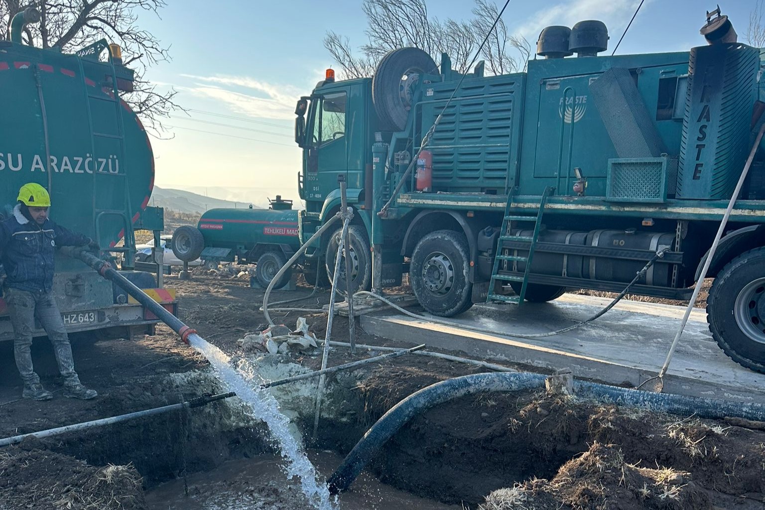 DEVELİ ÖKSÜT’TE TARIMSAL SULAMA İÇİN İLK SONDAJ KUYUSU HAZIRLANDI