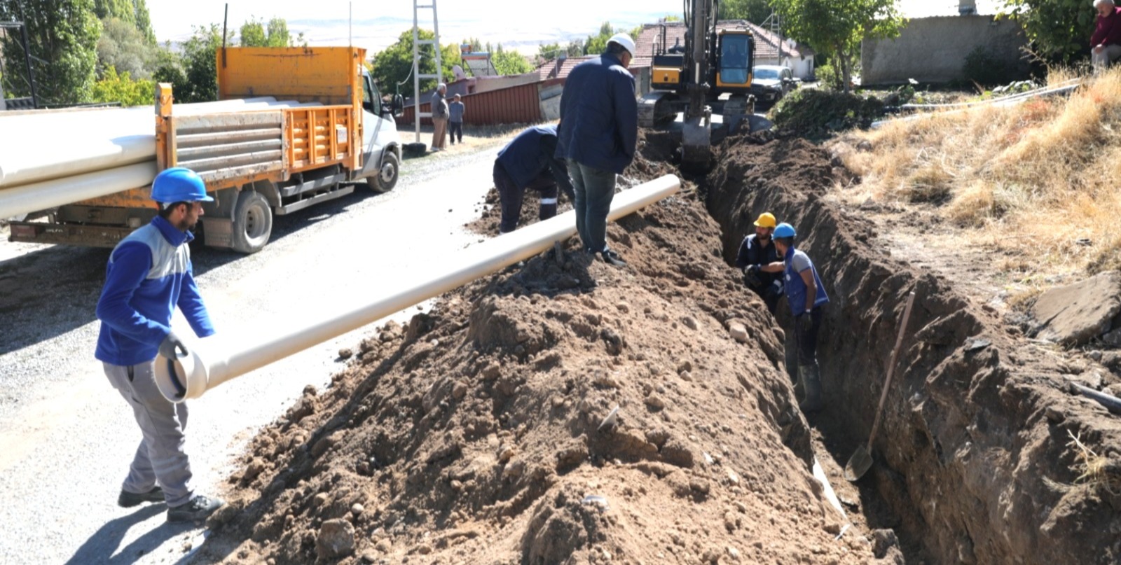 KASKİ’den Sarıoğlan ilçesine 14 milyon 833 bin tl’lik altyapı yatırımı
