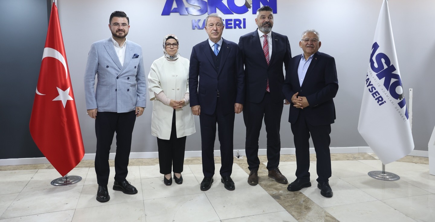 BÜYÜKKILIÇ VE AKAR’DAN ASKON KAYSERİ ŞUBESİNE ZİYARET
