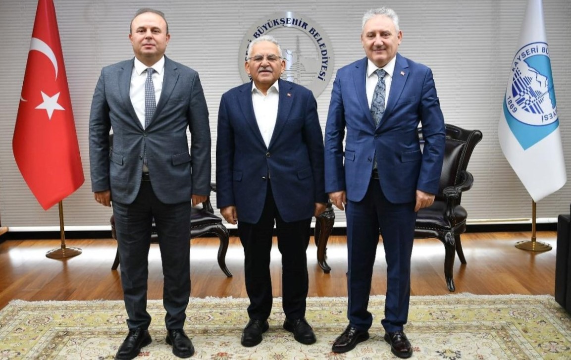 BAŞKAN BÜYÜKKILIÇ, TARIM REFORMU GENEL MÜDÜRÜ YILDIZ’I AĞIRLADI