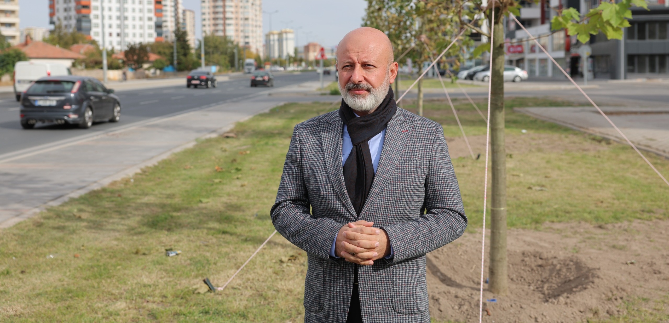 “YEŞİL ALANDA DÜNYA STANDARTLARINI ÜÇE KATLIYORUZ”